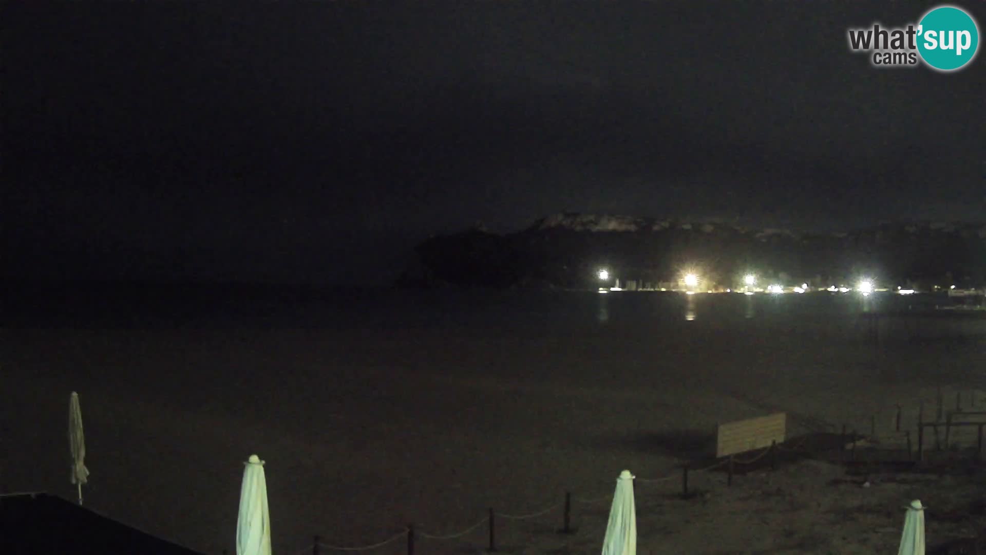 Poetto beach webcam | Cagliari | Sardinija