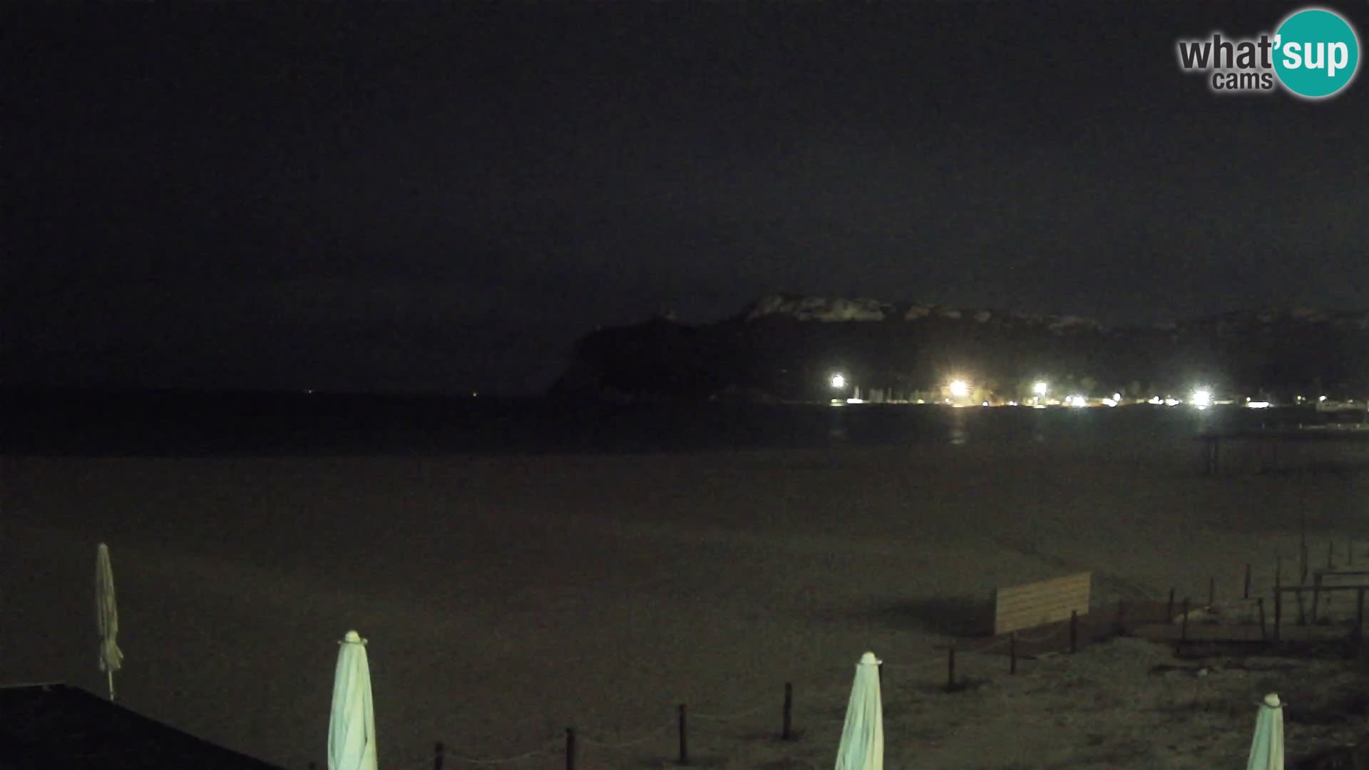 Poetto beach webcam | Cagliari | Sardinija