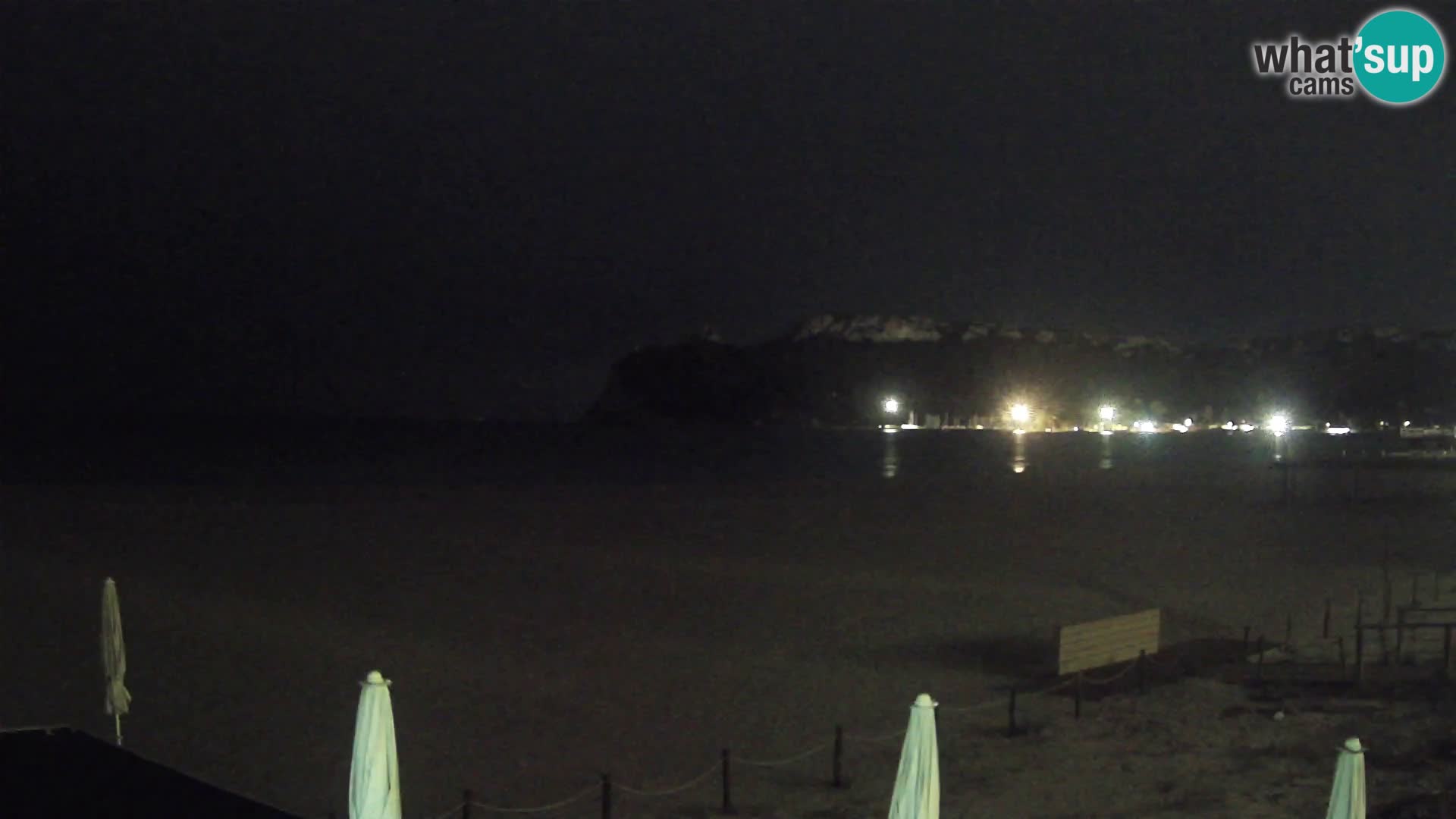 Poetto beach webcam | Cagliari | Sardinija