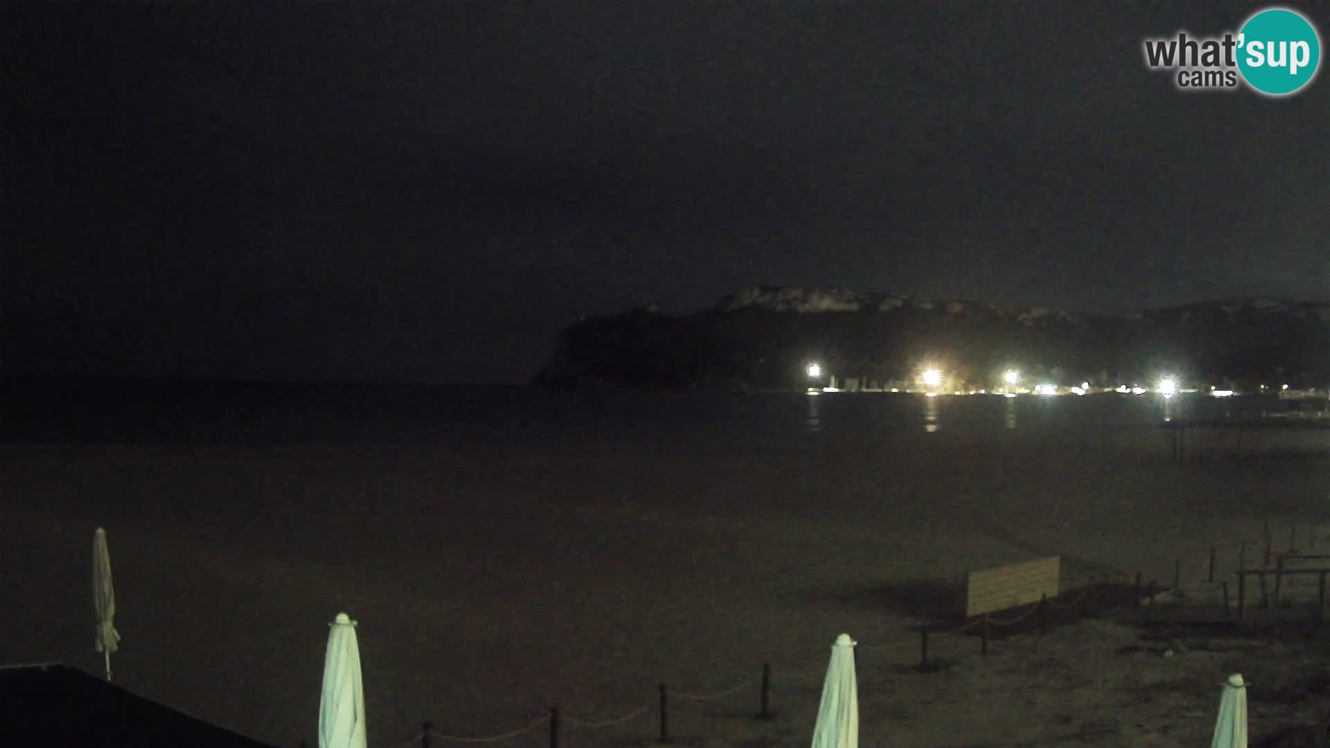 Poetto beach webcam | Cagliari | Sardinija