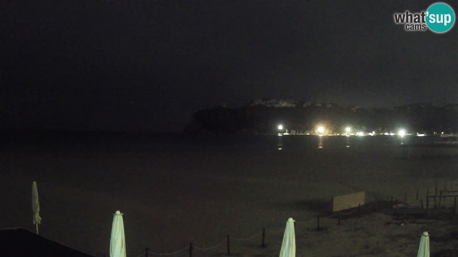 Poetto beach webcam | Cagliari | Sardinija