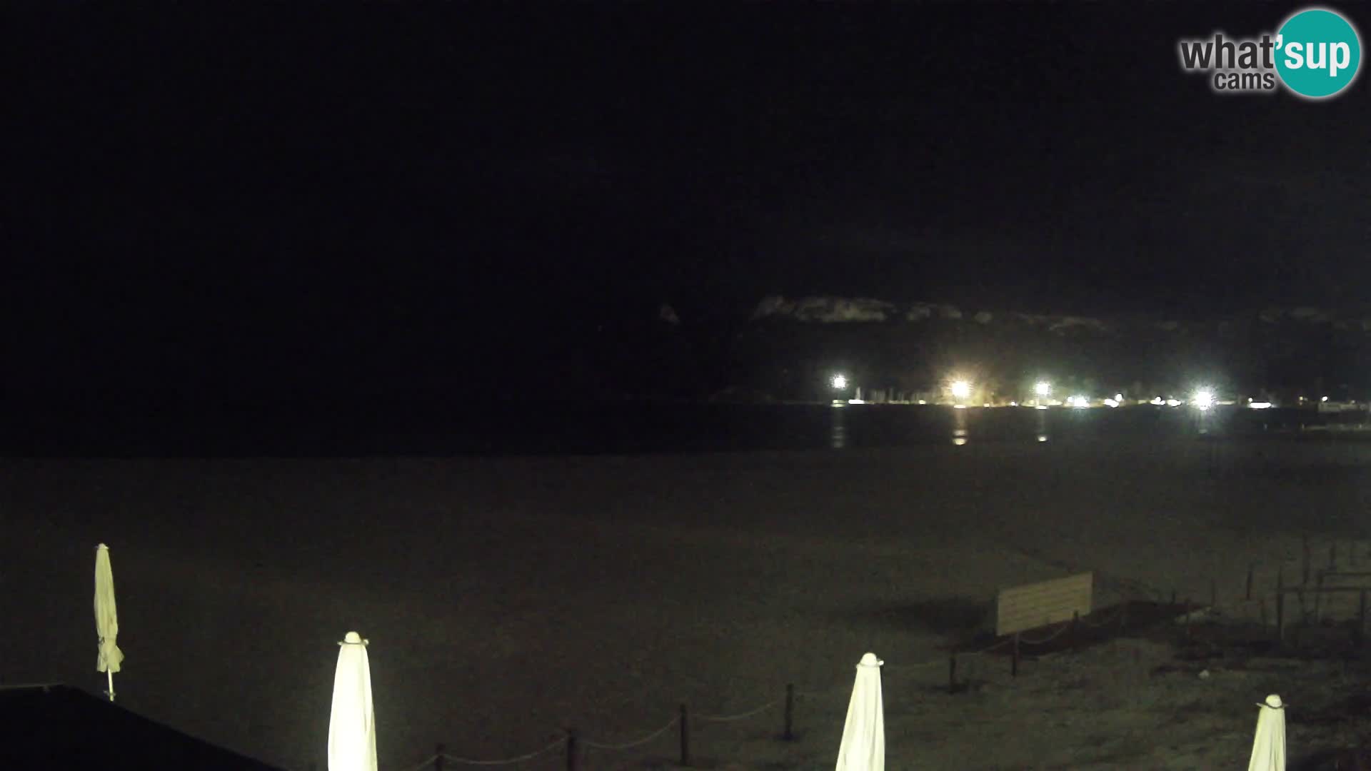 Webcam spiaggia del Poetto | Cagliari | Sardegna