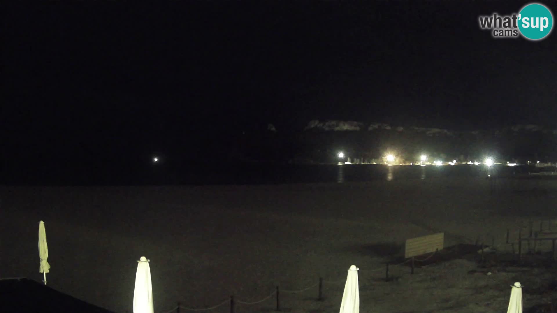 Poetto beach webcam | Cagliari | Sardinija