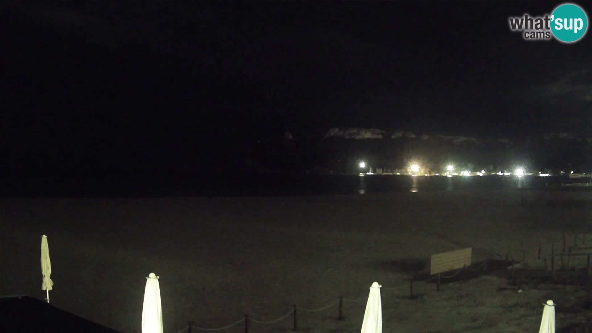 Poetto beach webcam | Cagliari | Sardinija