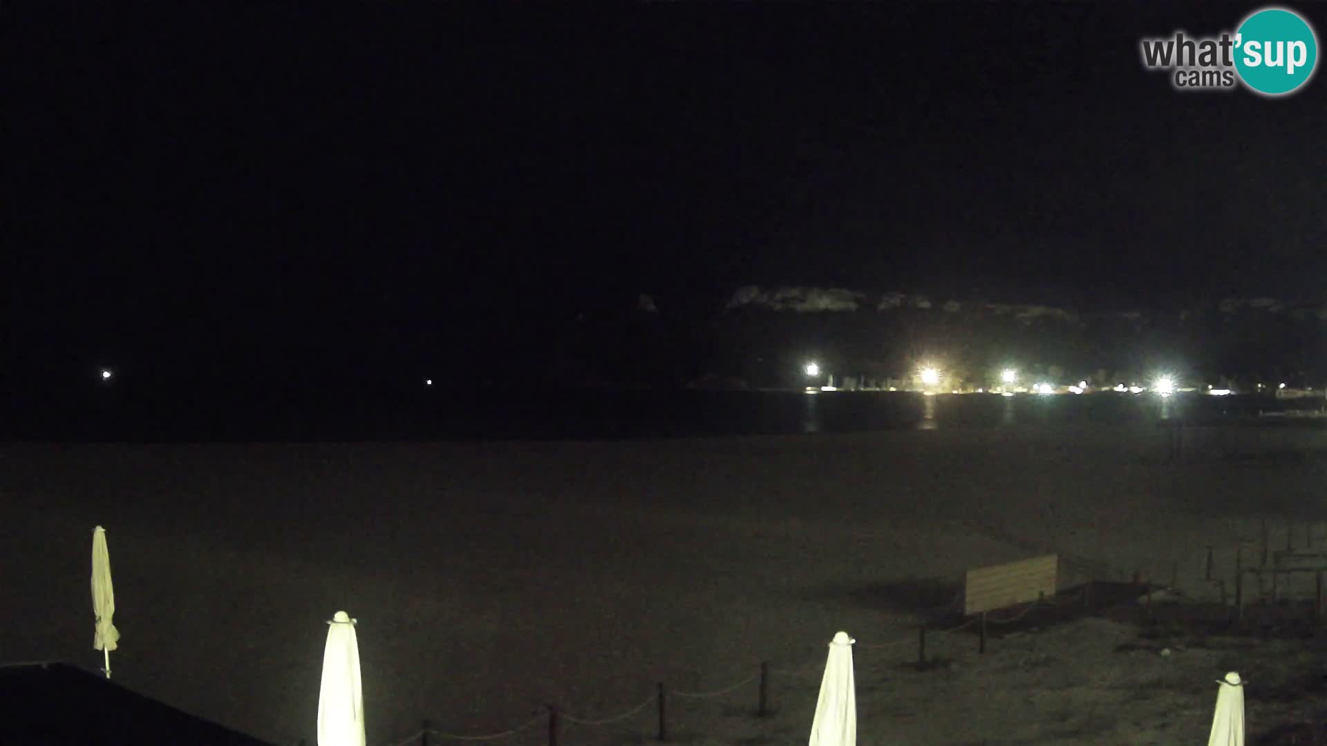 Poetto beach webcam | Cagliari | Sardinia