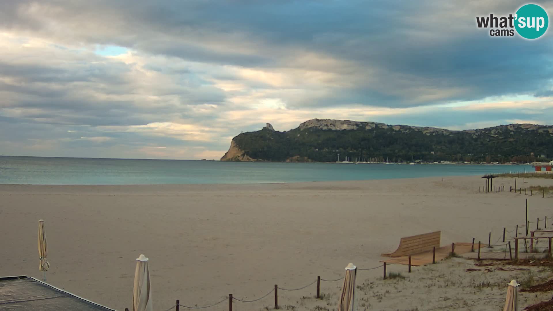 Poetto Strand Webcam | Cagliari | Sardinien