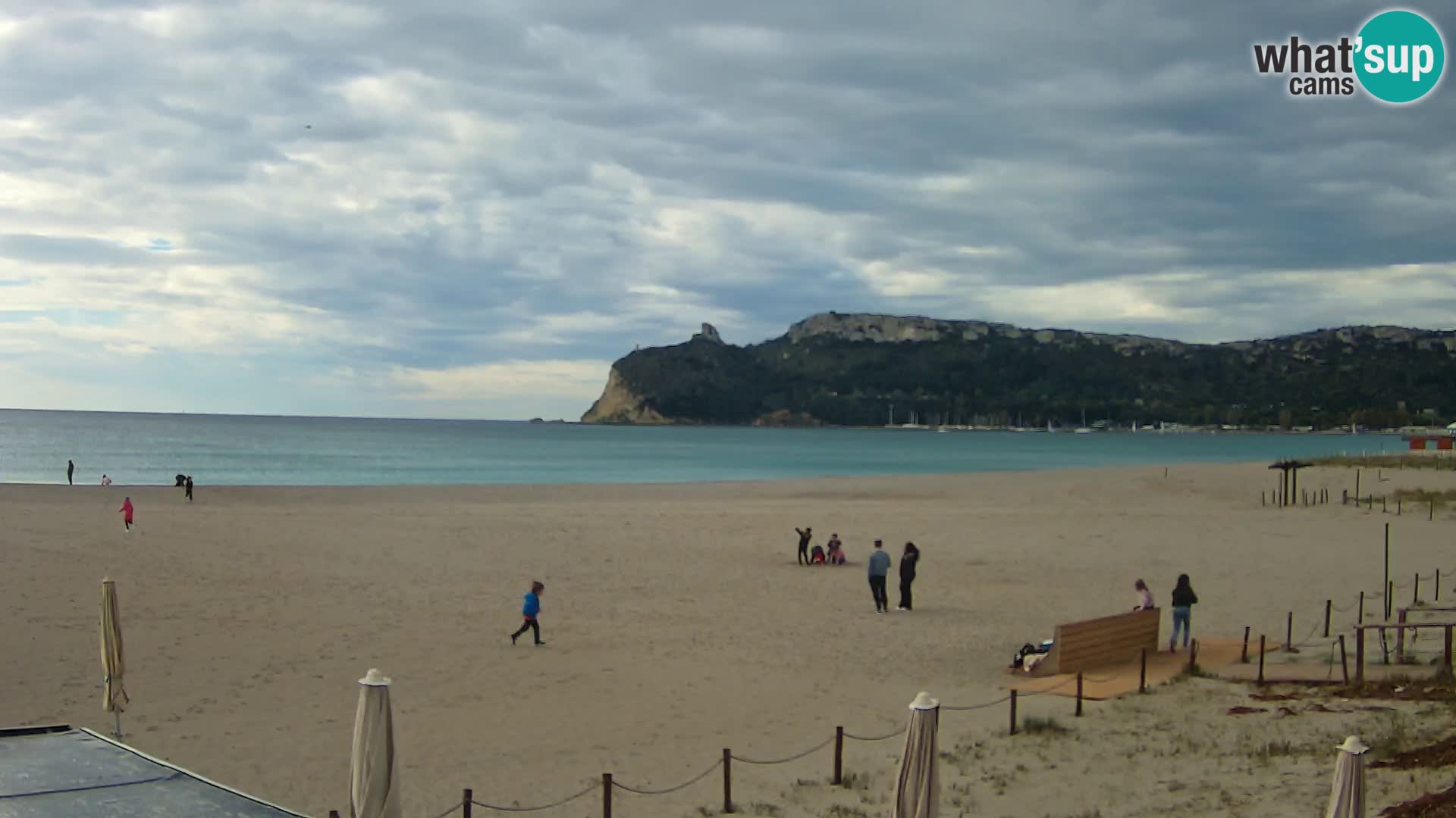 Poetto beach webcam | Cagliari | Sardinija