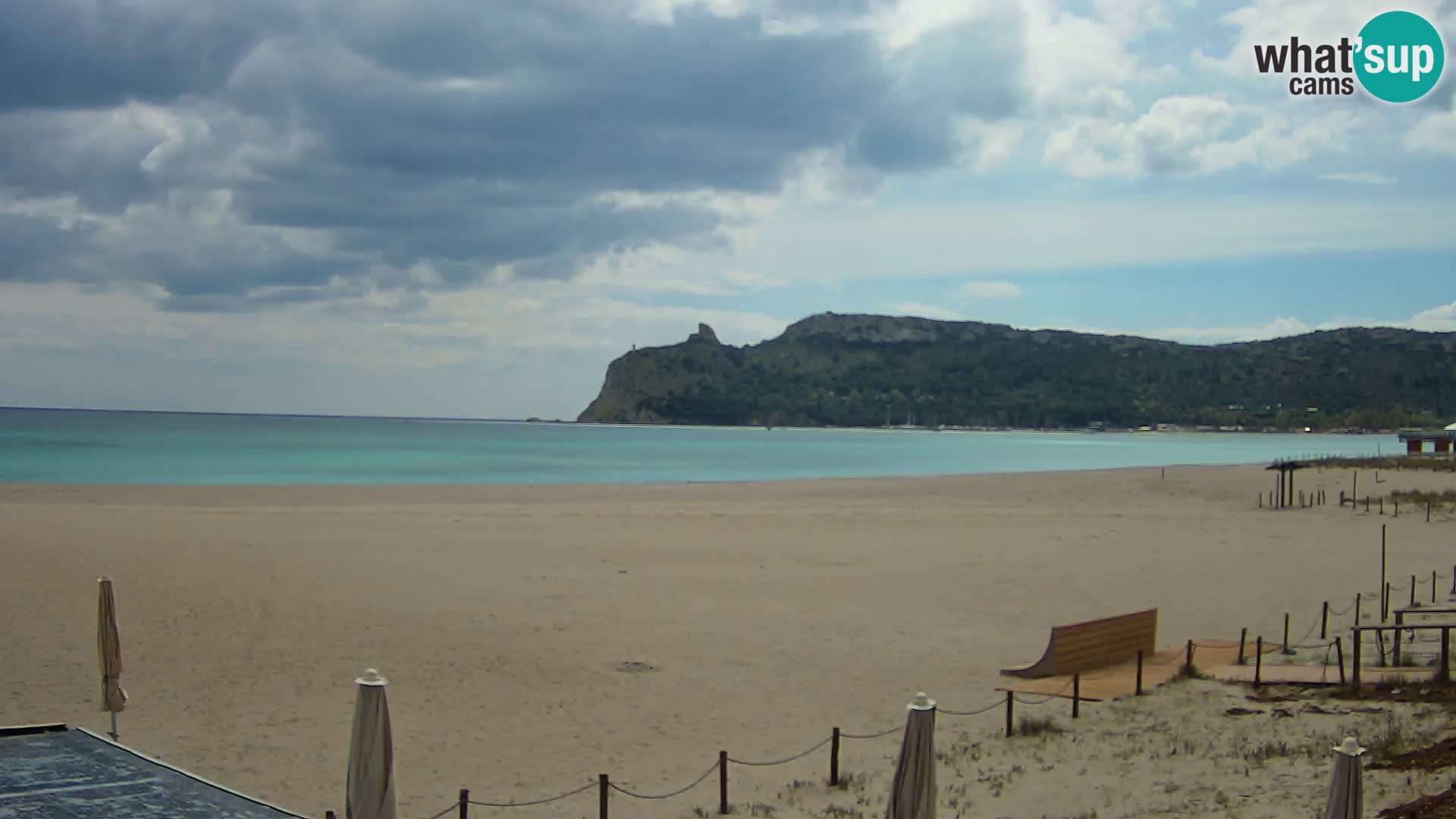 Poetto beach webcam | Cagliari | Sardinia