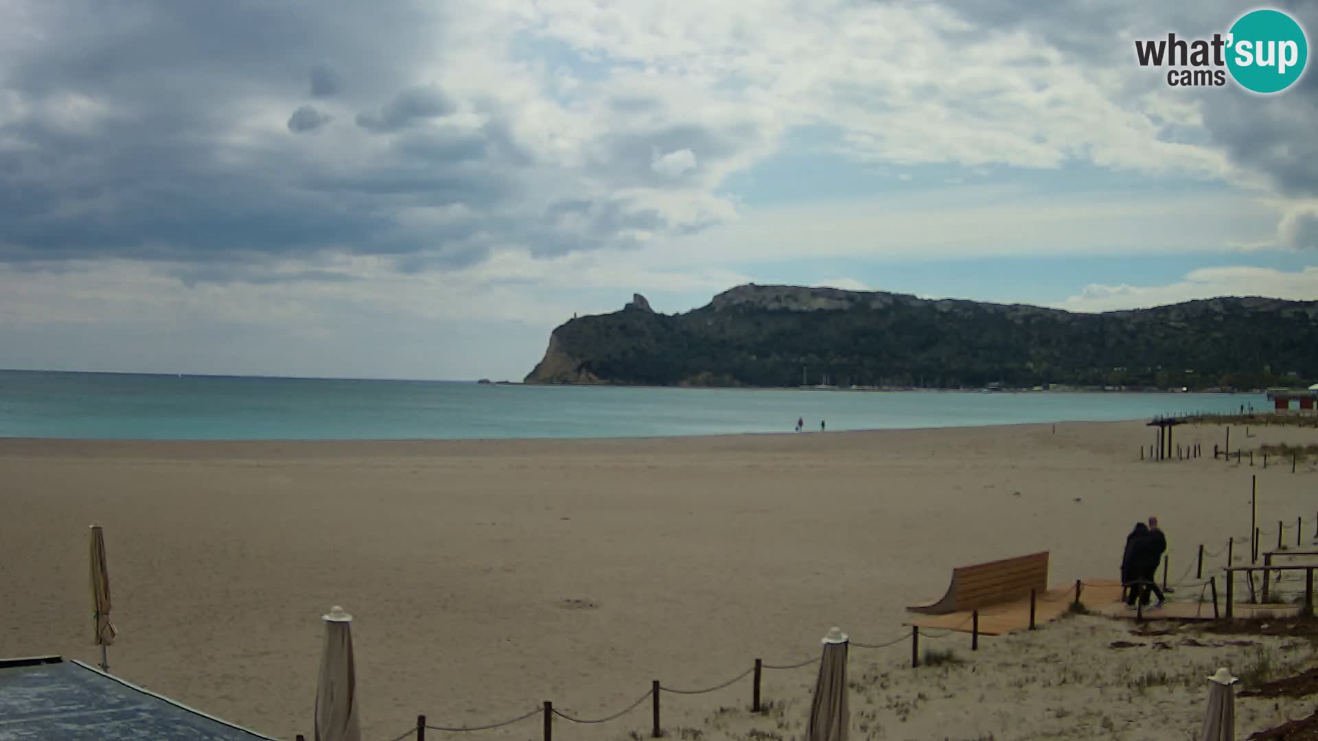 Poetto Strand Webcam | Cagliari | Sardinien