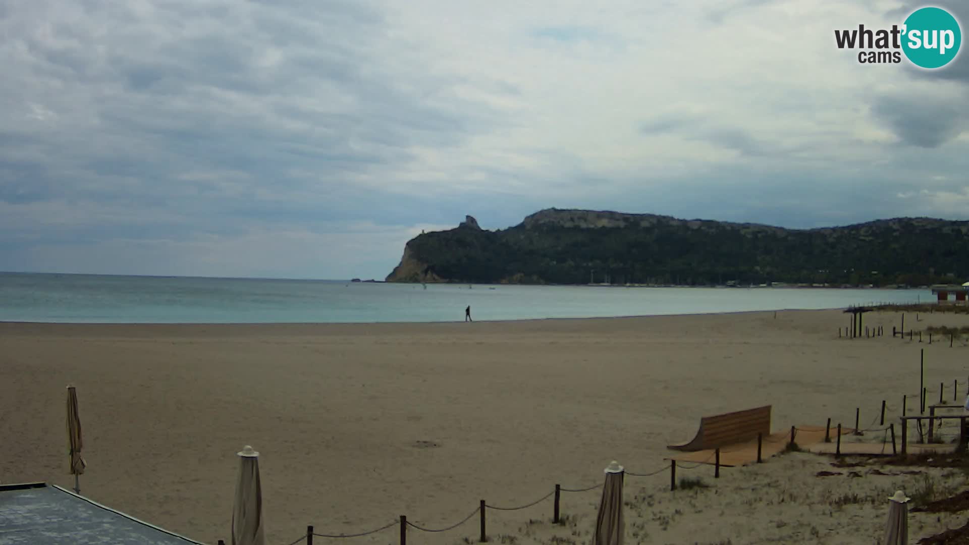 Poetto beach webcam | Cagliari | Sardinia