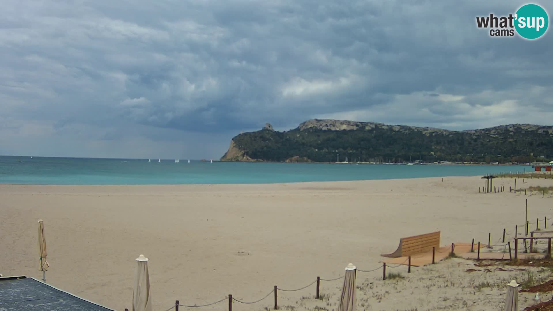 Poetto Strand Webcam | Cagliari | Sardinien