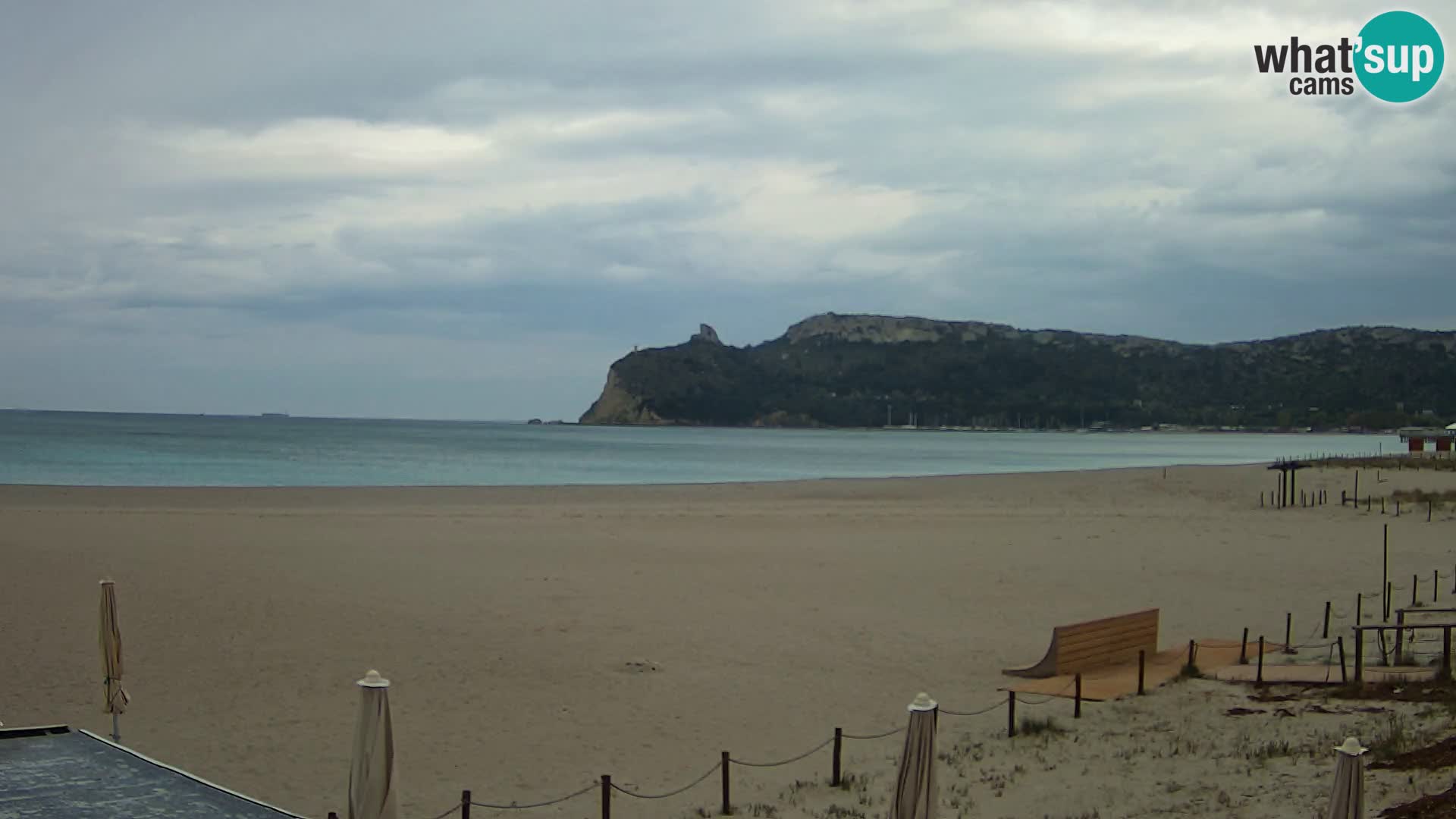 Poetto beach webcam | Cagliari | Sardinia