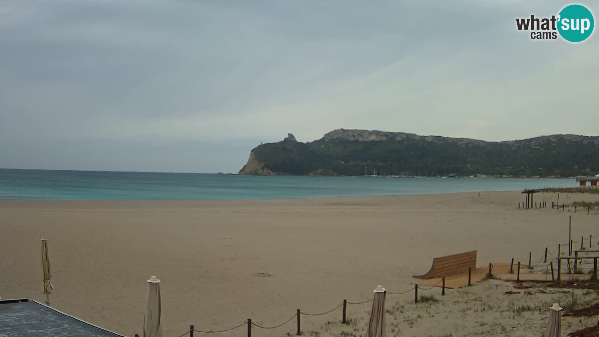 Poetto Strand Webcam | Cagliari | Sardinien