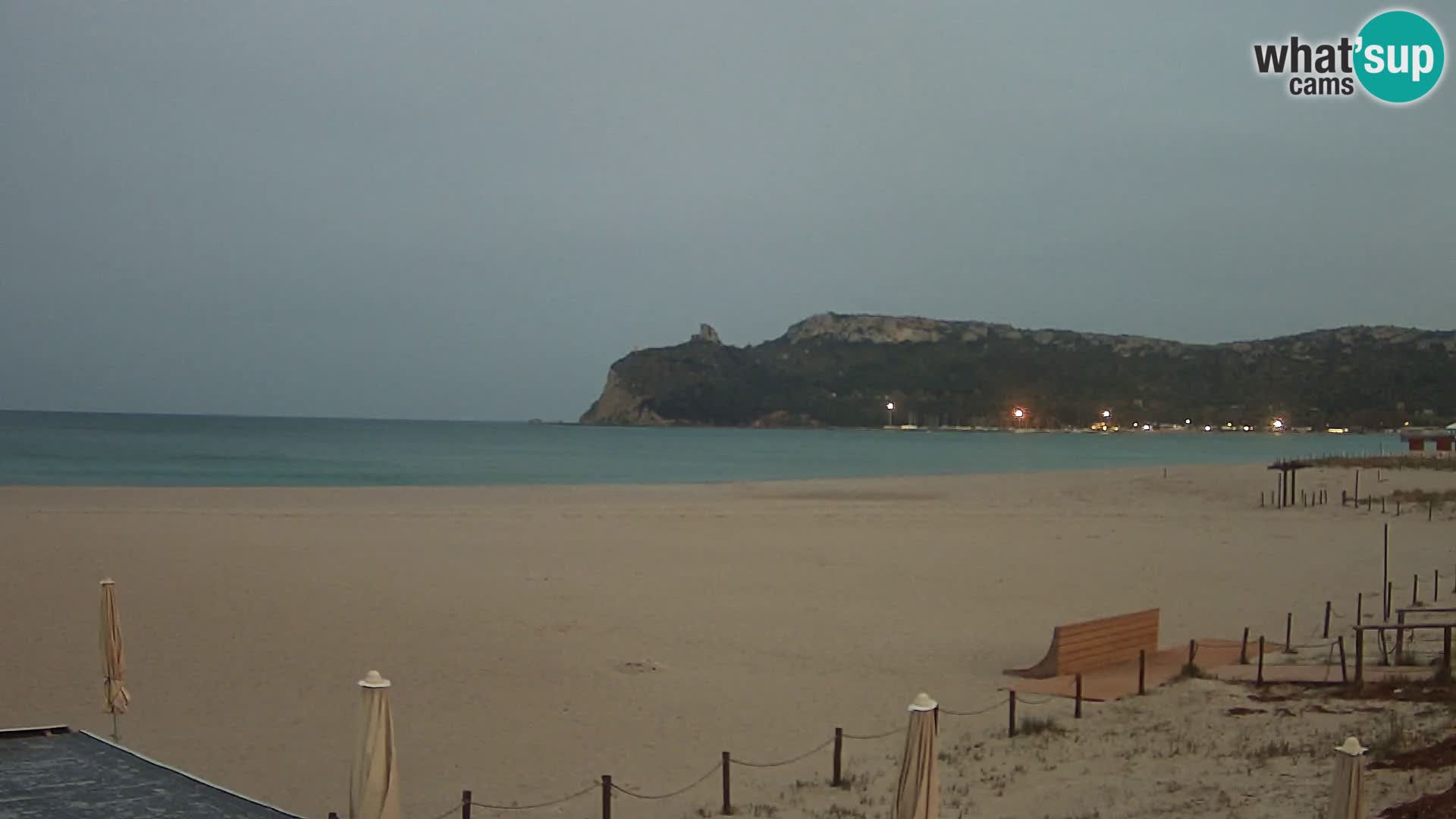 Poetto beach webcam | Cagliari | Sardinia
