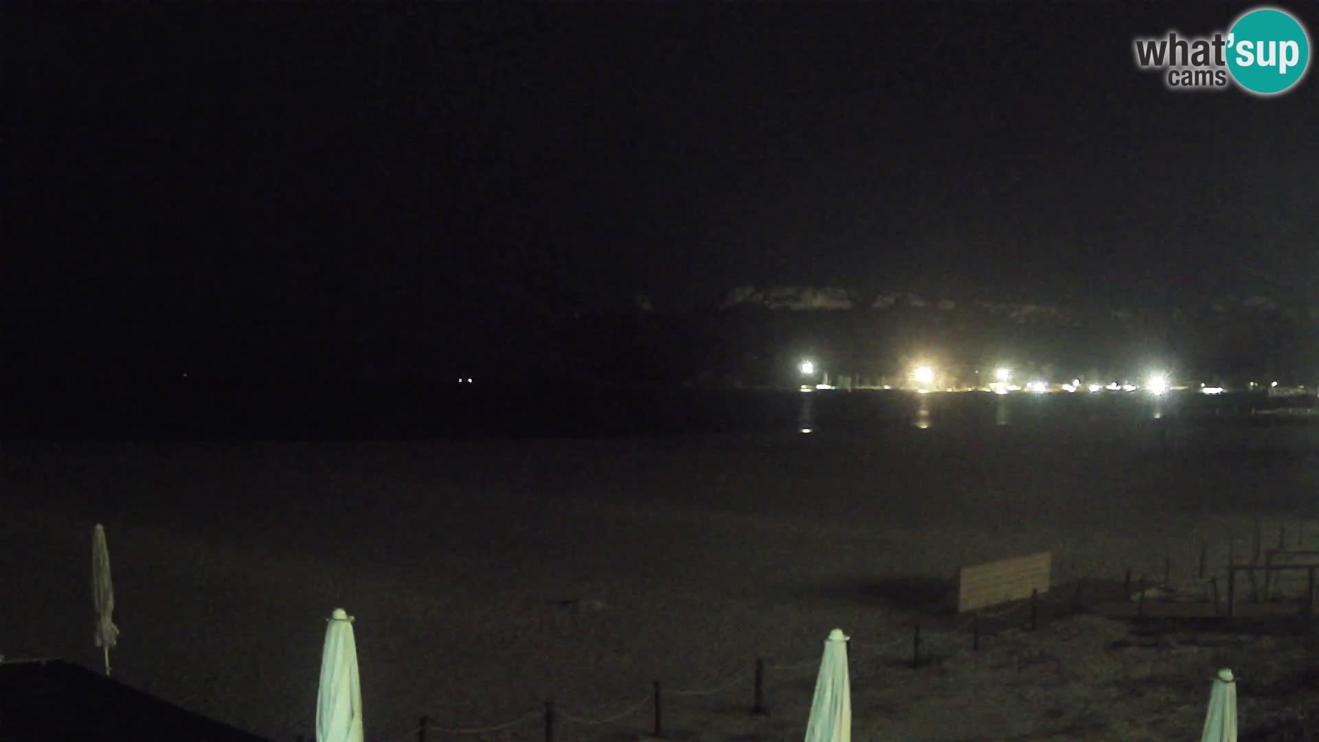 Poetto beach webcam | Cagliari | Sardinija