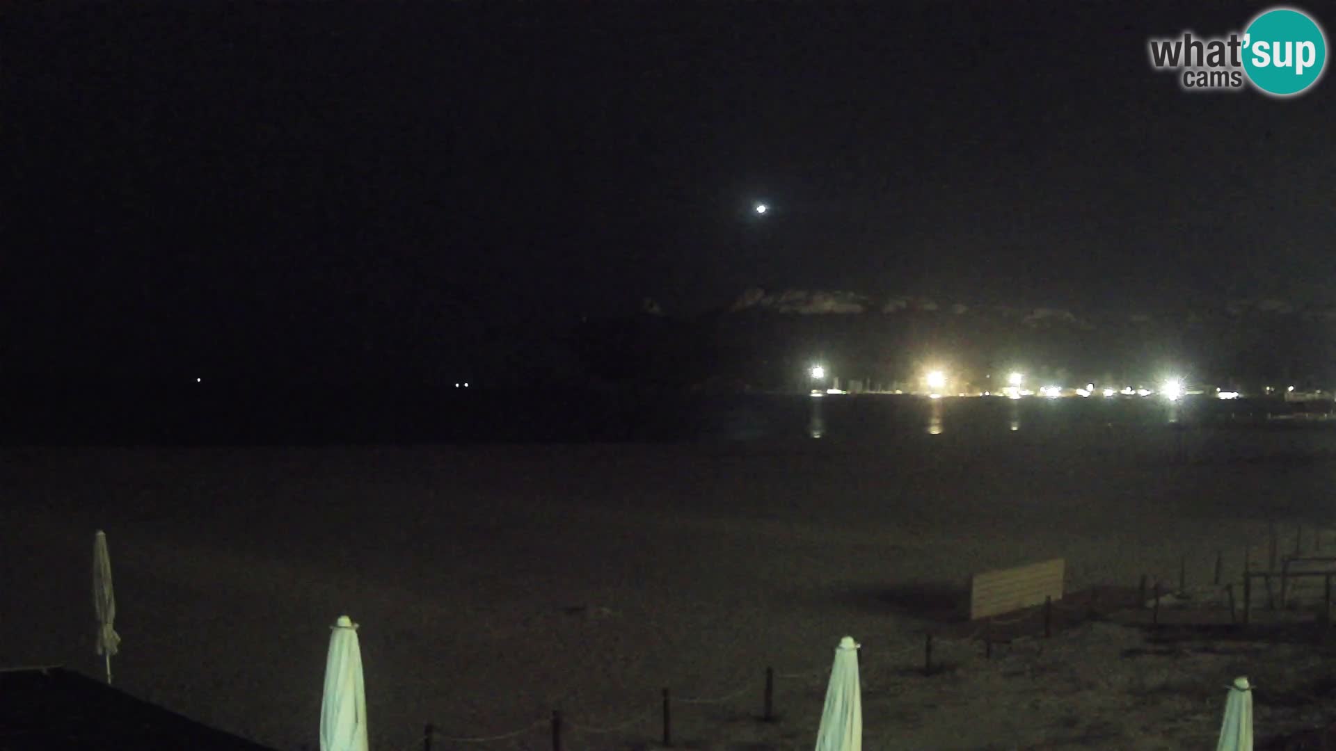 Poetto beach webcam | Cagliari | Sardinia