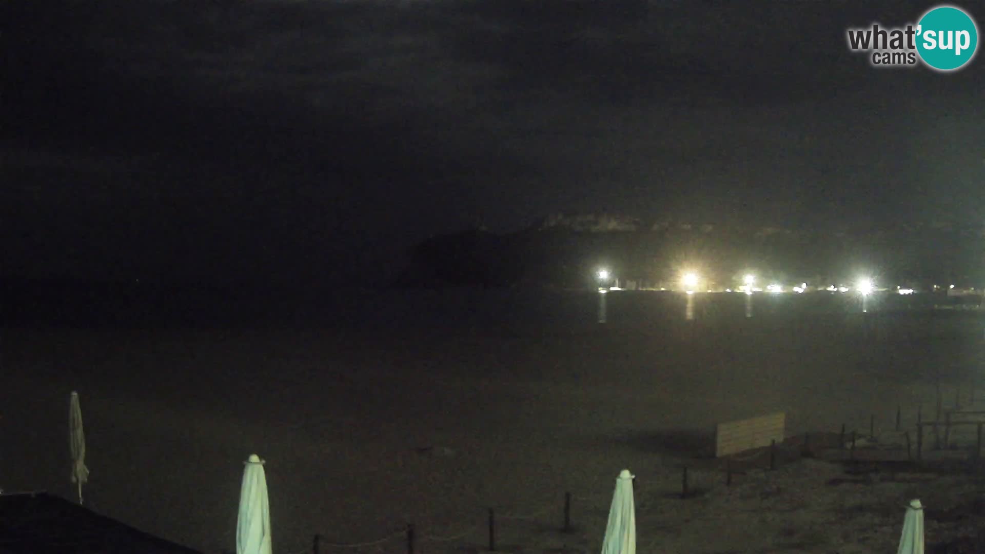 Poetto beach webcam | Cagliari | Sardinija