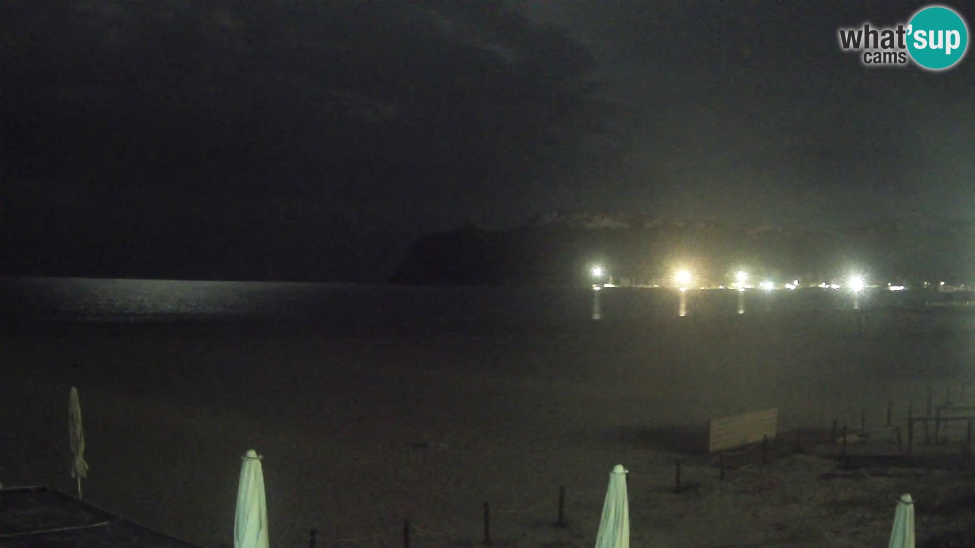Poetto beach webcam | Cagliari | Sardinia