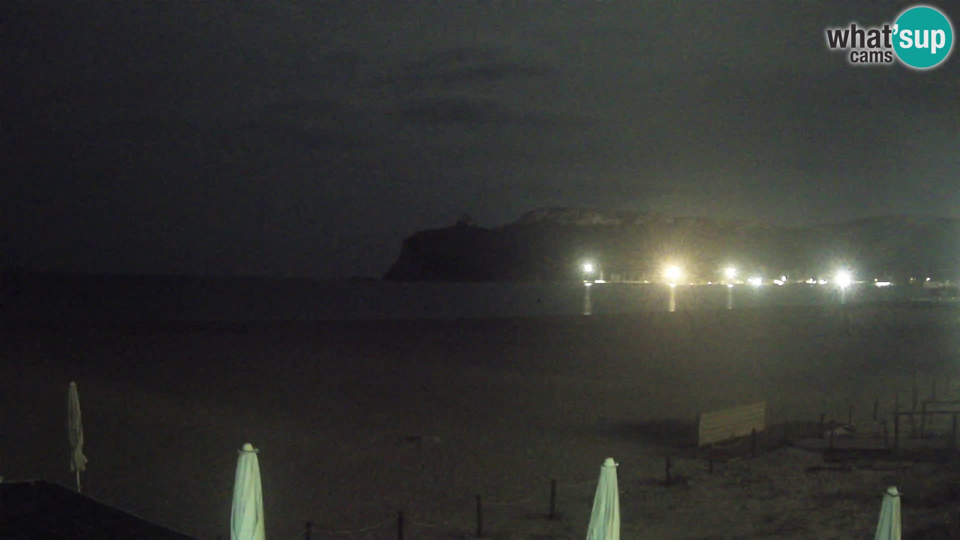 Poetto beach webcam | Cagliari | Sardinija