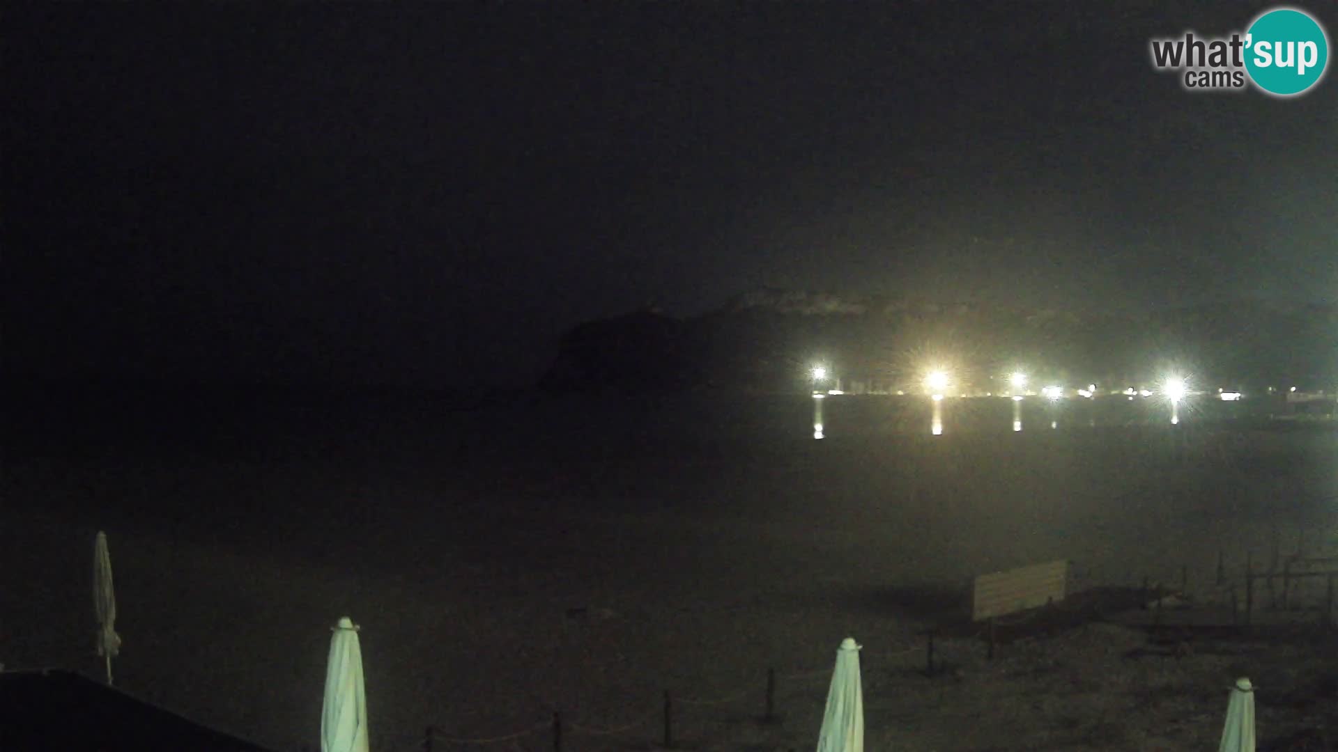 Poetto beach webcam | Cagliari | Sardinija