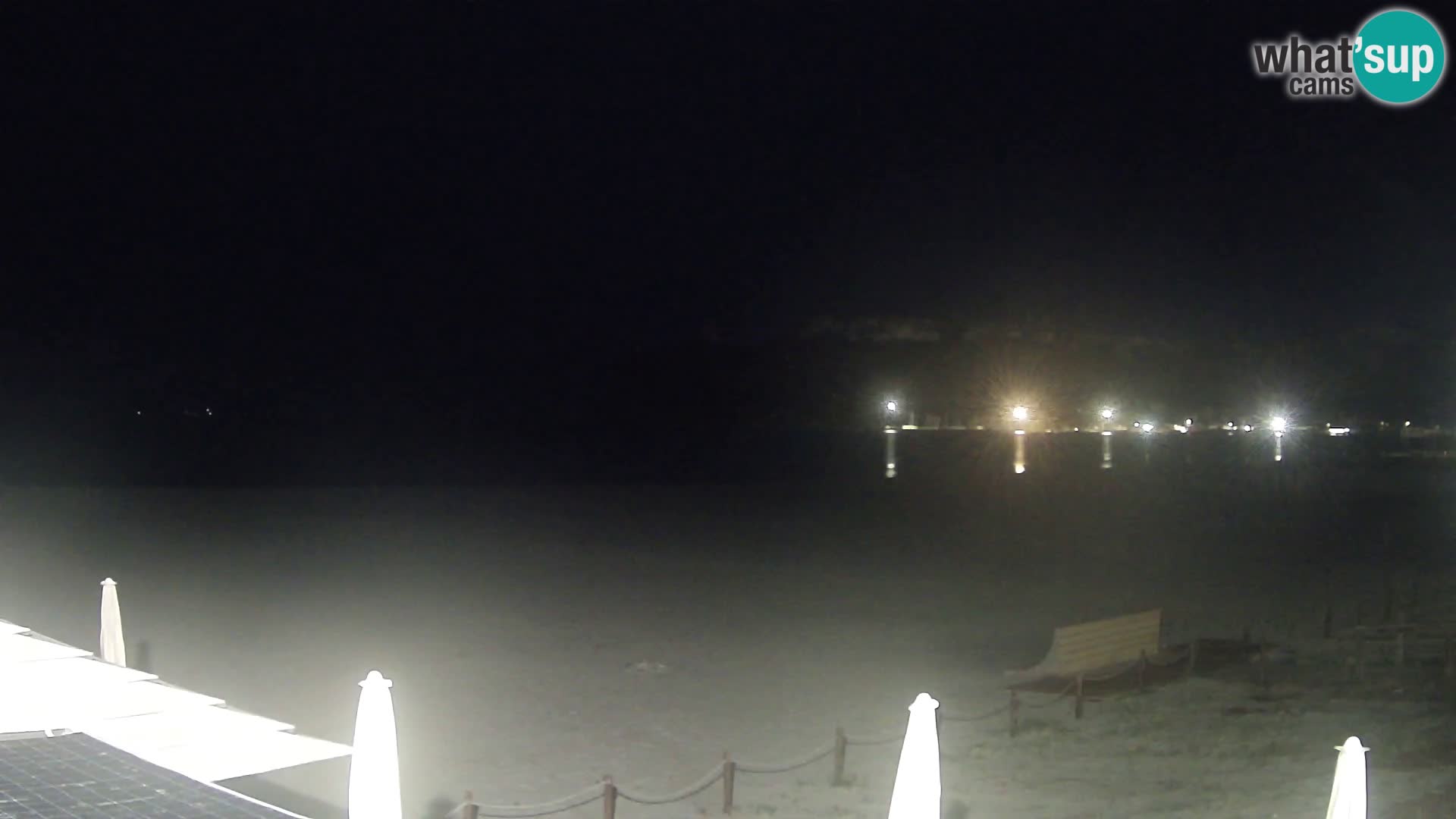 Webcam plage de Poetto | Cagliari | Sardaigne