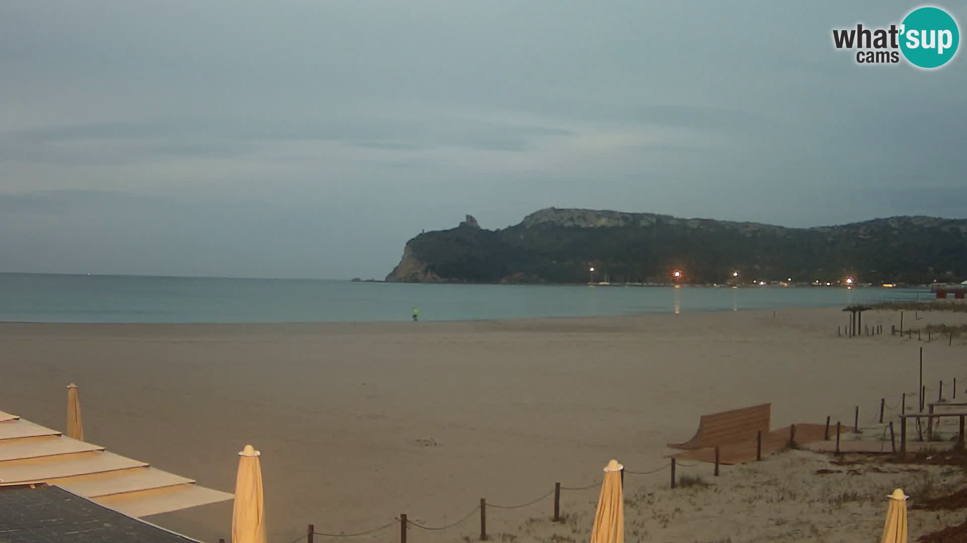 Poetto beach webcam | Cagliari | Sardinia