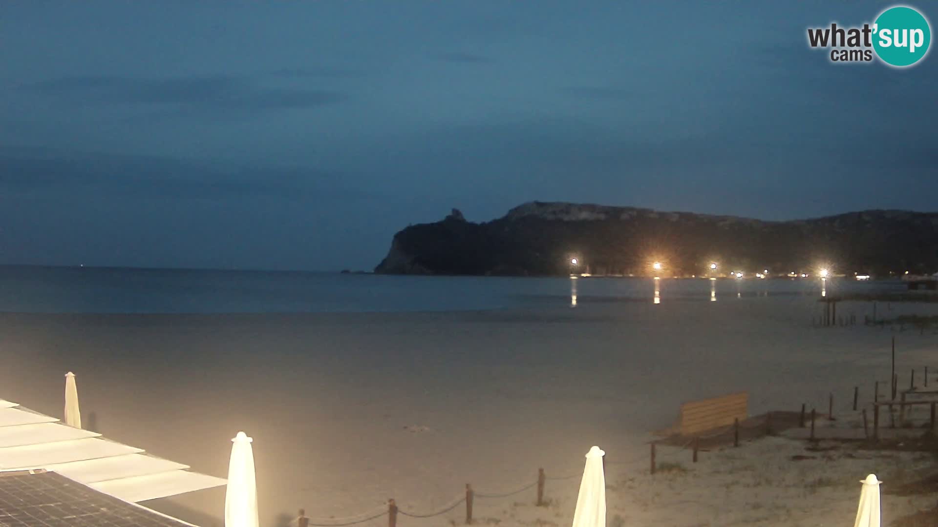 Poetto Strand Webcam | Cagliari | Sardinien