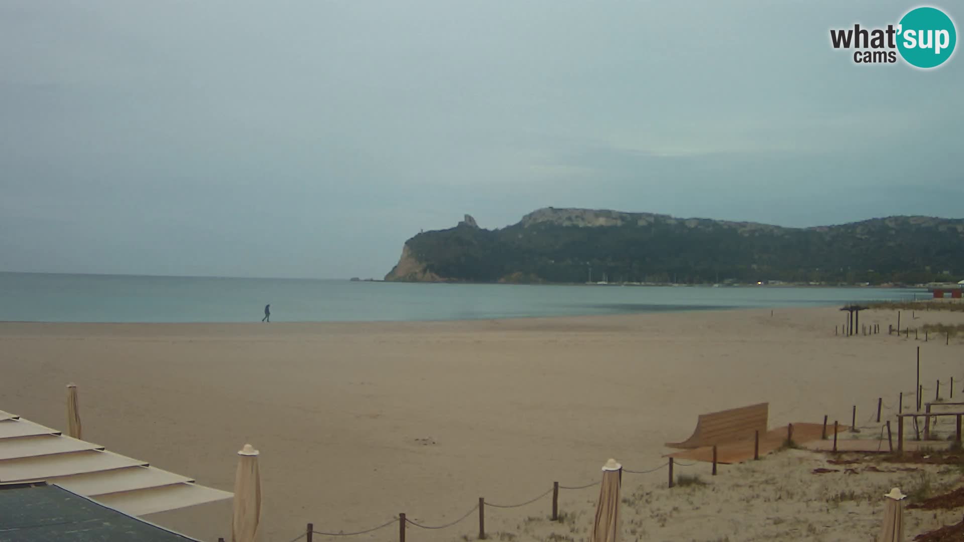 Poetto beach webcam | Cagliari | Sardinija