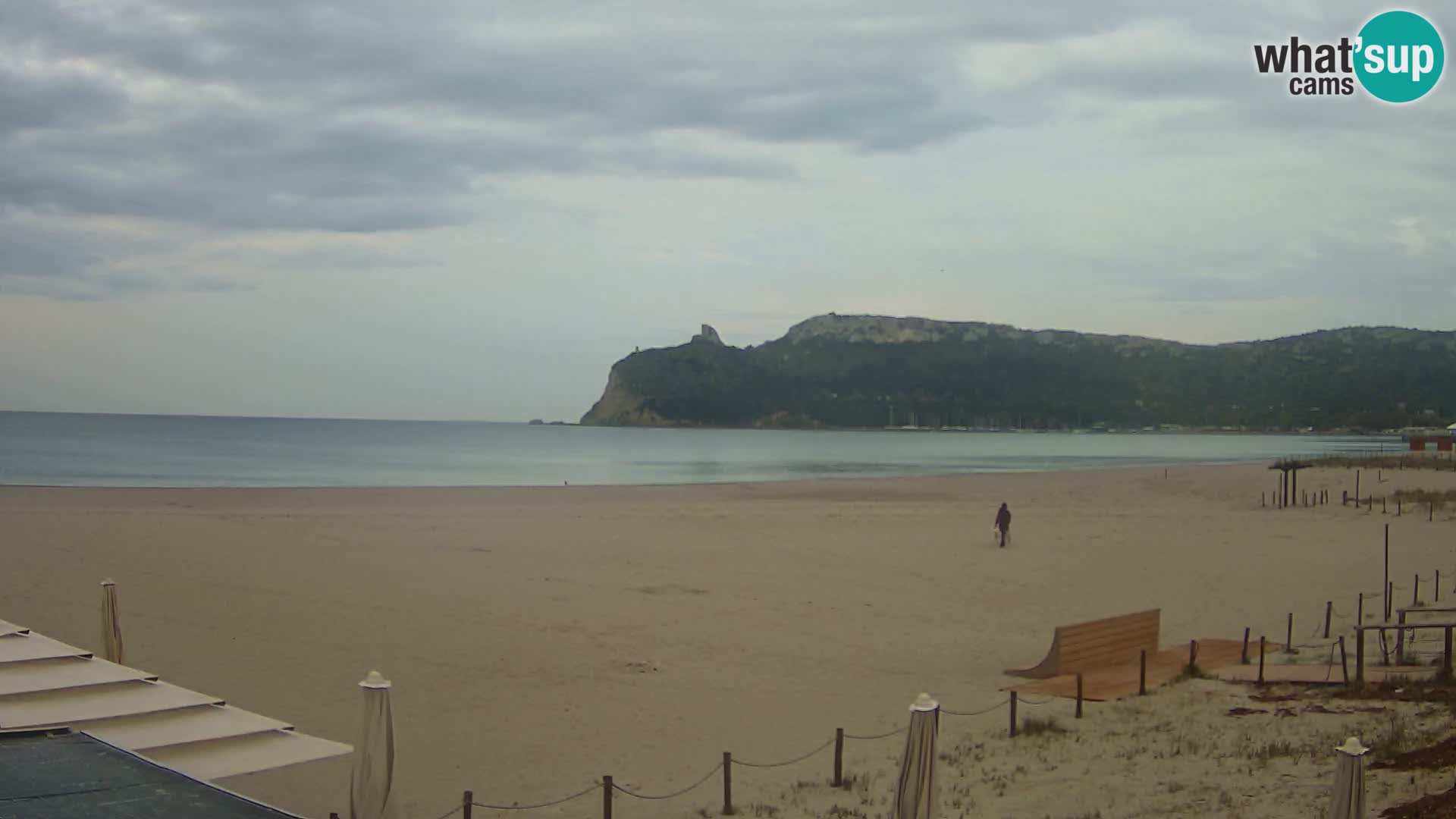 Poetto beach webcam | Cagliari | Sardinia