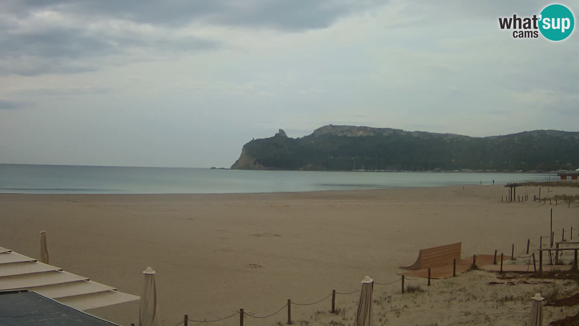 Poetto beach webcam | Cagliari | Sardinia