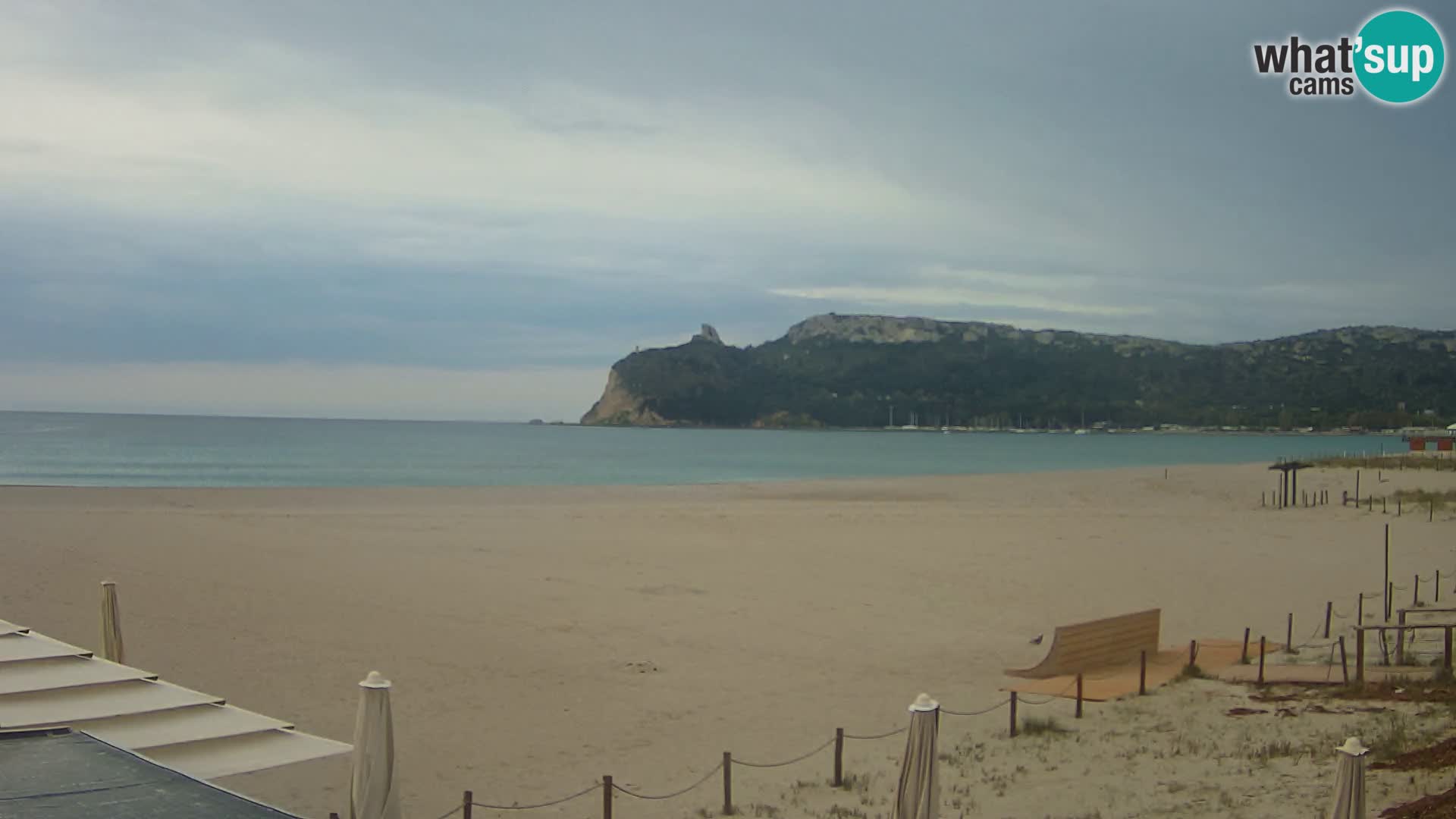 Poetto beach webcam | Cagliari | Sardinija