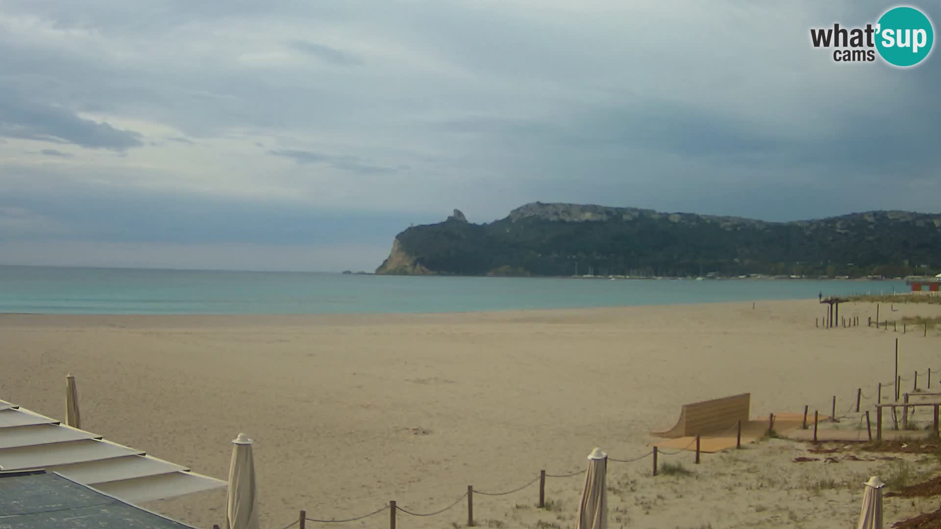 Poetto beach webcam | Cagliari | Sardinija