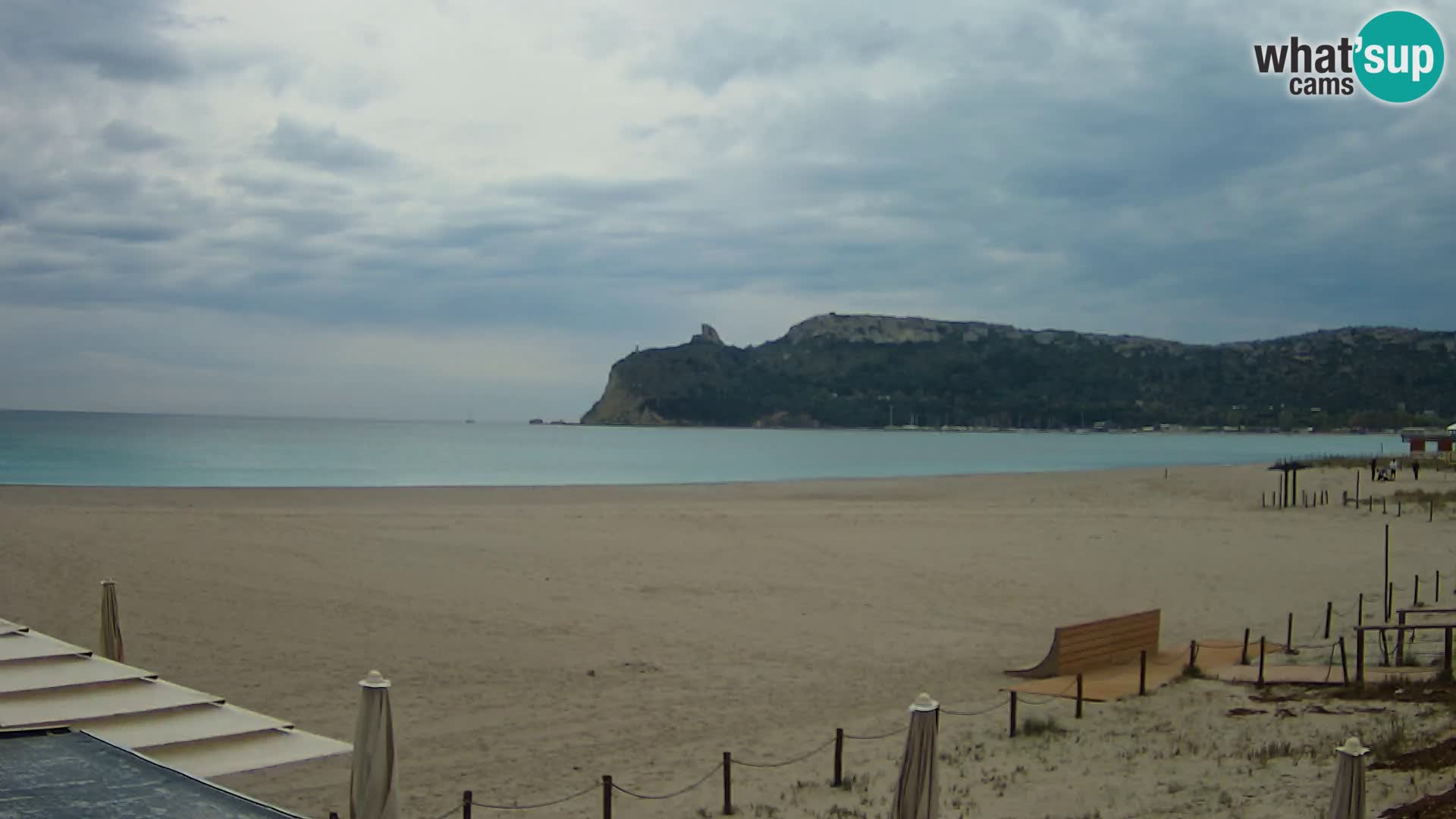 Poetto beach webcam | Cagliari | Sardinija