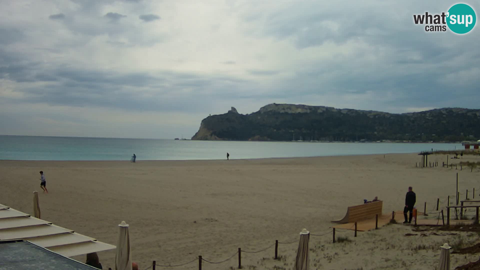 Poetto beach webcam | Cagliari | Sardinia