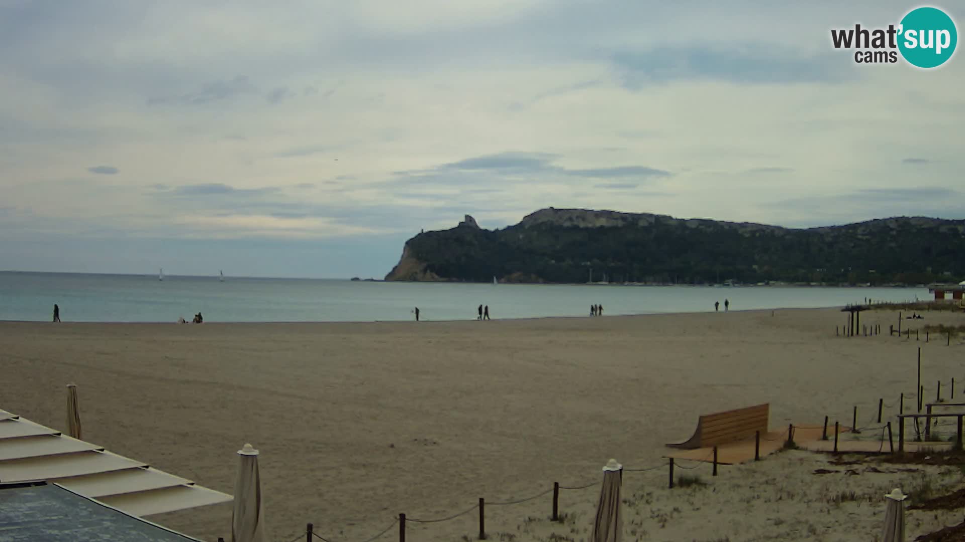 Poetto beach webcam | Cagliari | Sardinija