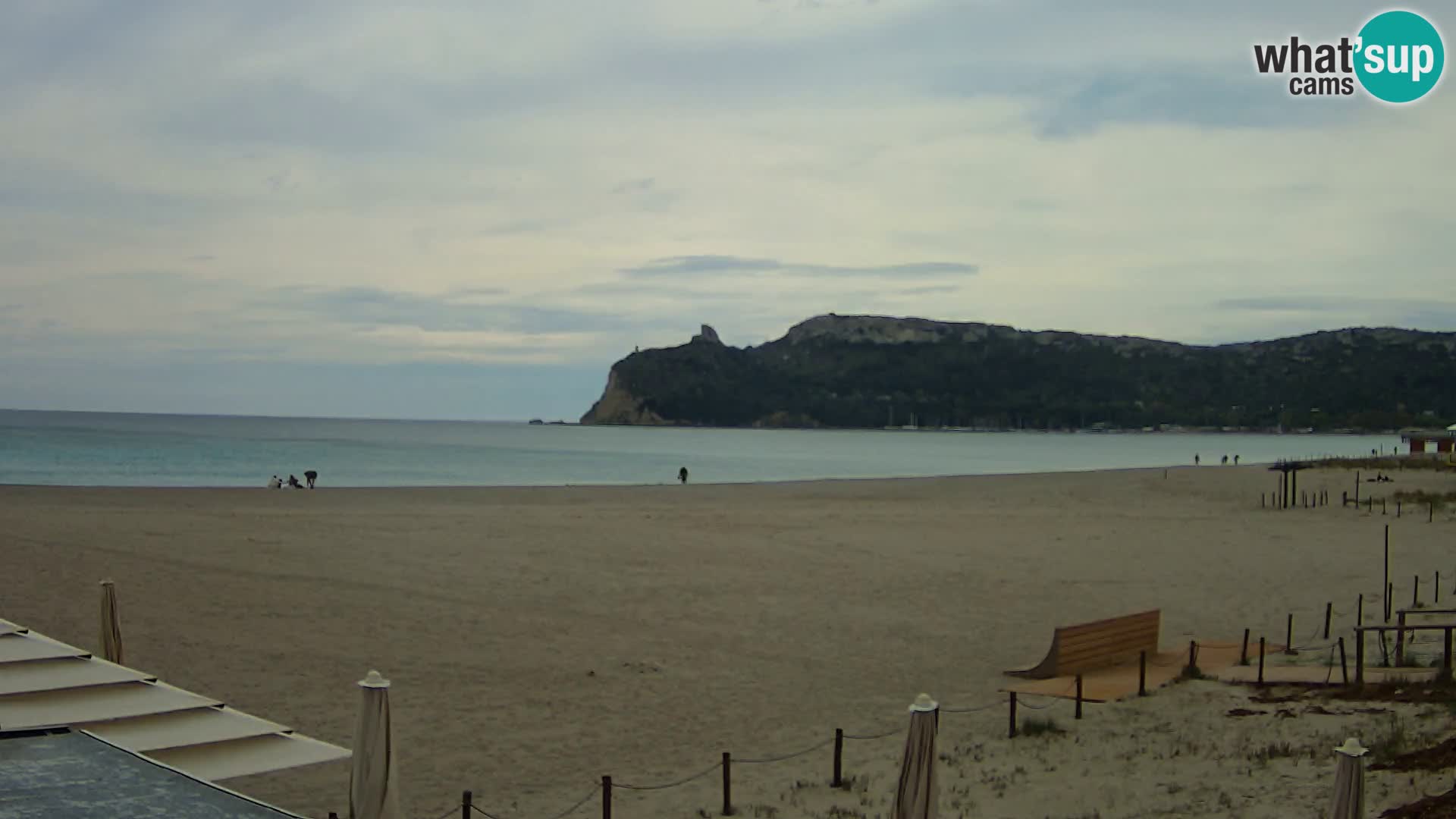 Poetto beach webcam | Cagliari | Sardinija