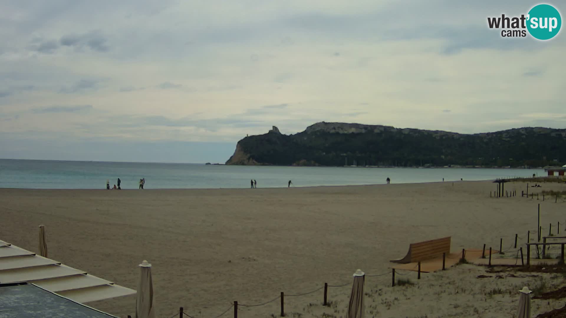 Poetto beach webcam | Cagliari | Sardinia
