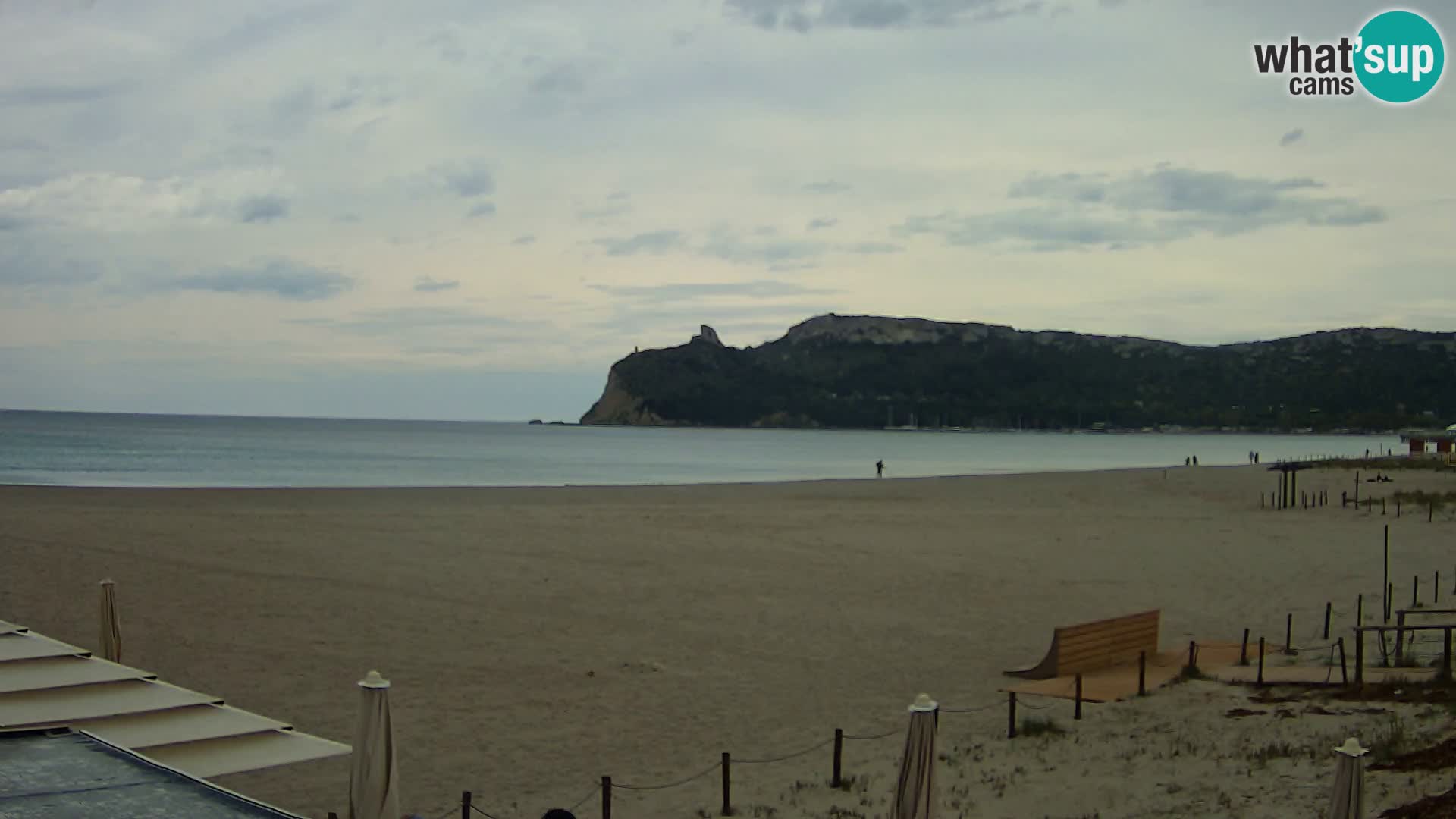 Poetto beach webcam | Cagliari | Sardinija