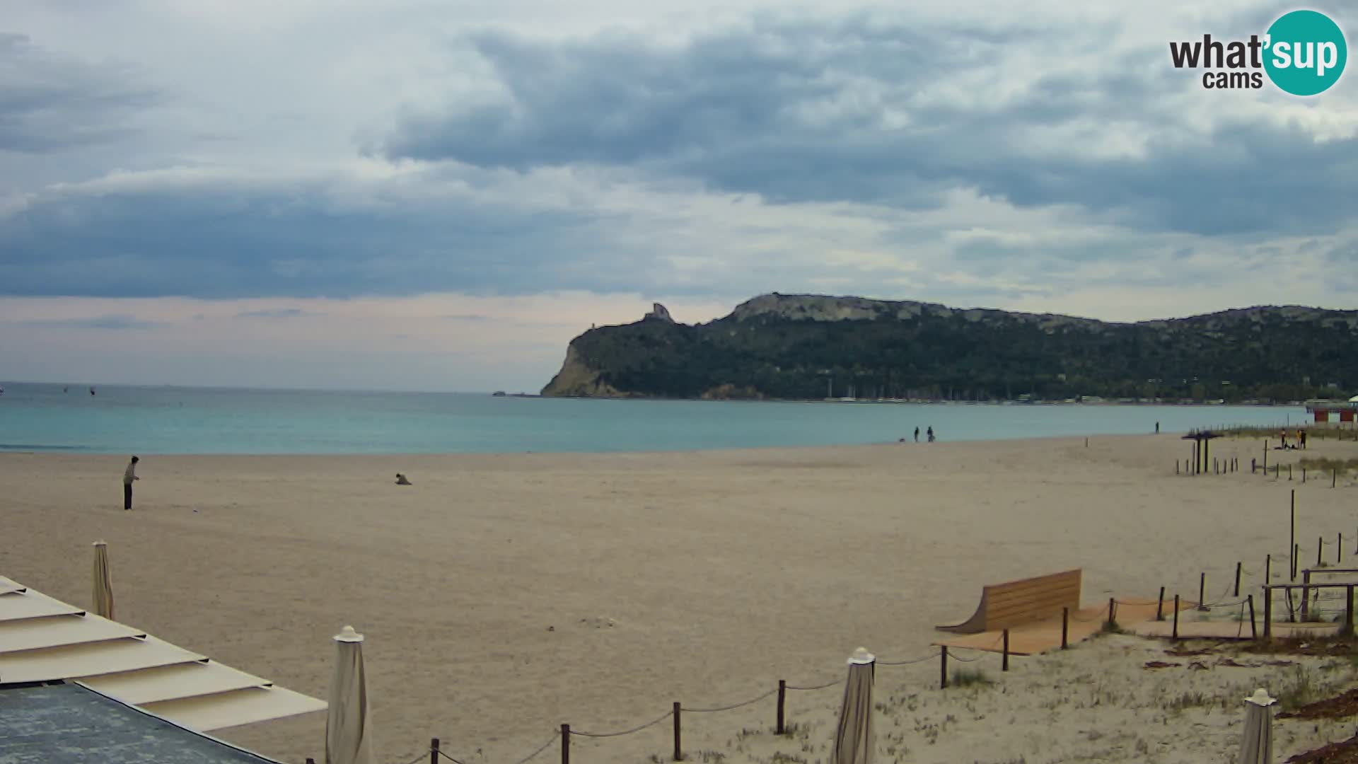 Poetto beach webcam | Cagliari | Sardinija