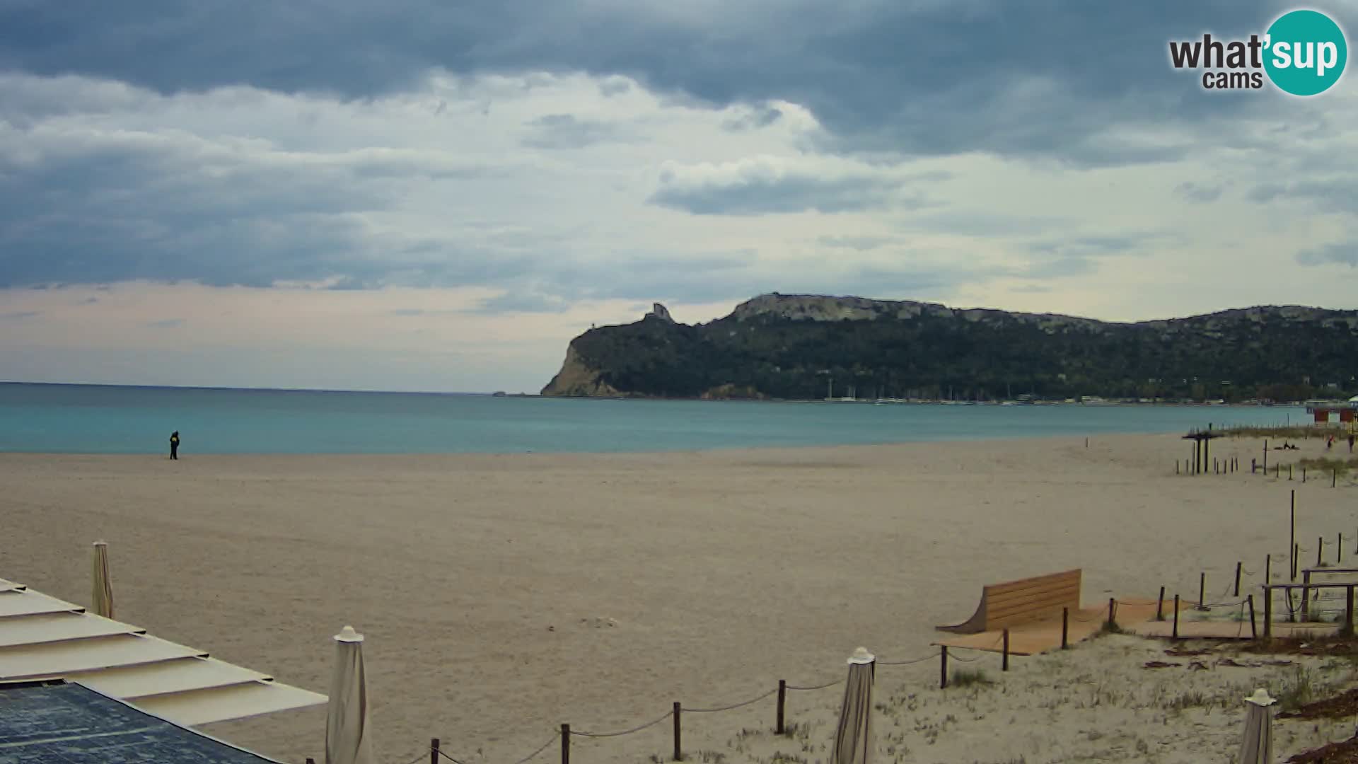 Poetto beach webcam | Cagliari | Sardinia