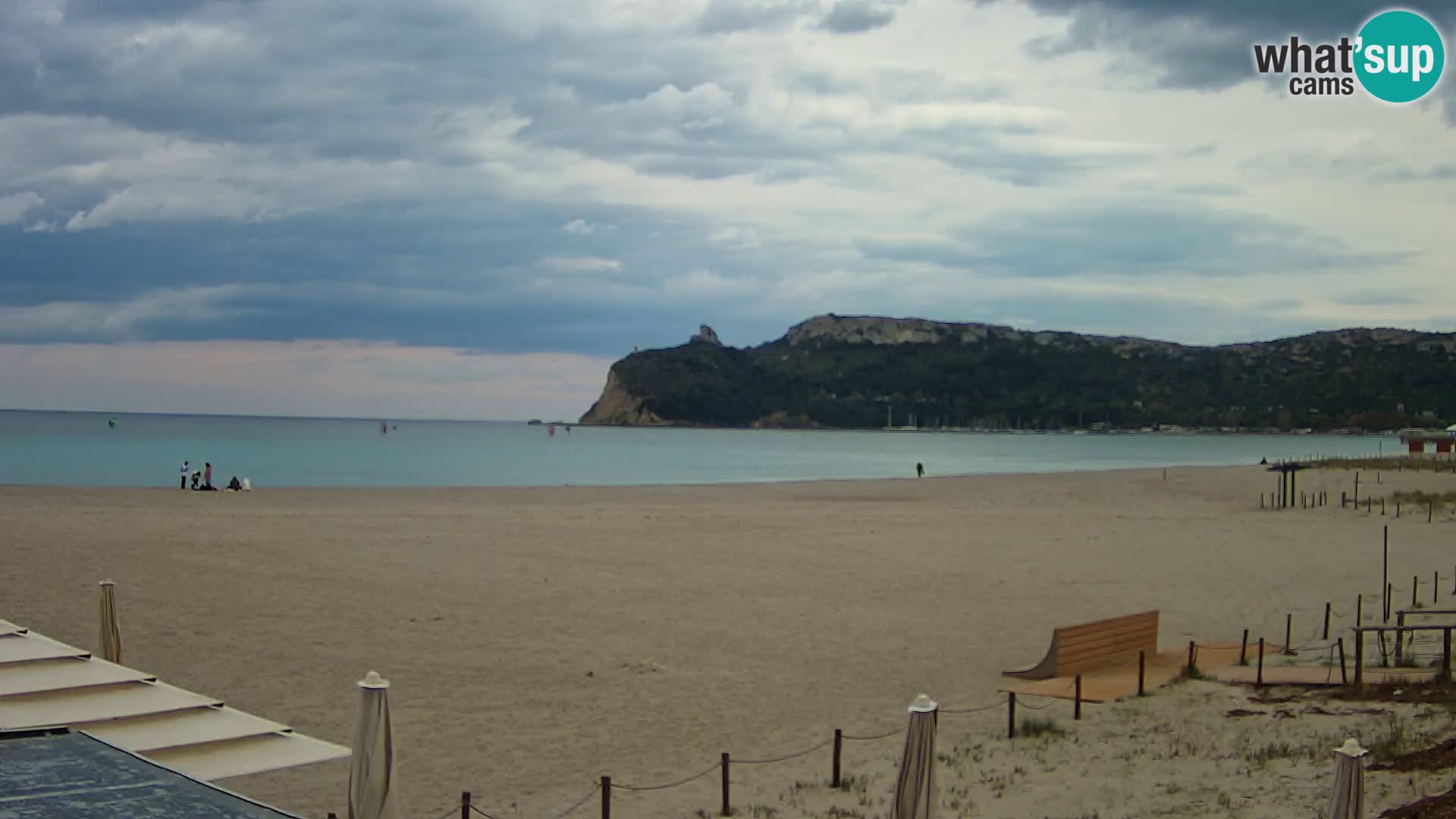 Poetto beach webcam | Cagliari | Sardinia