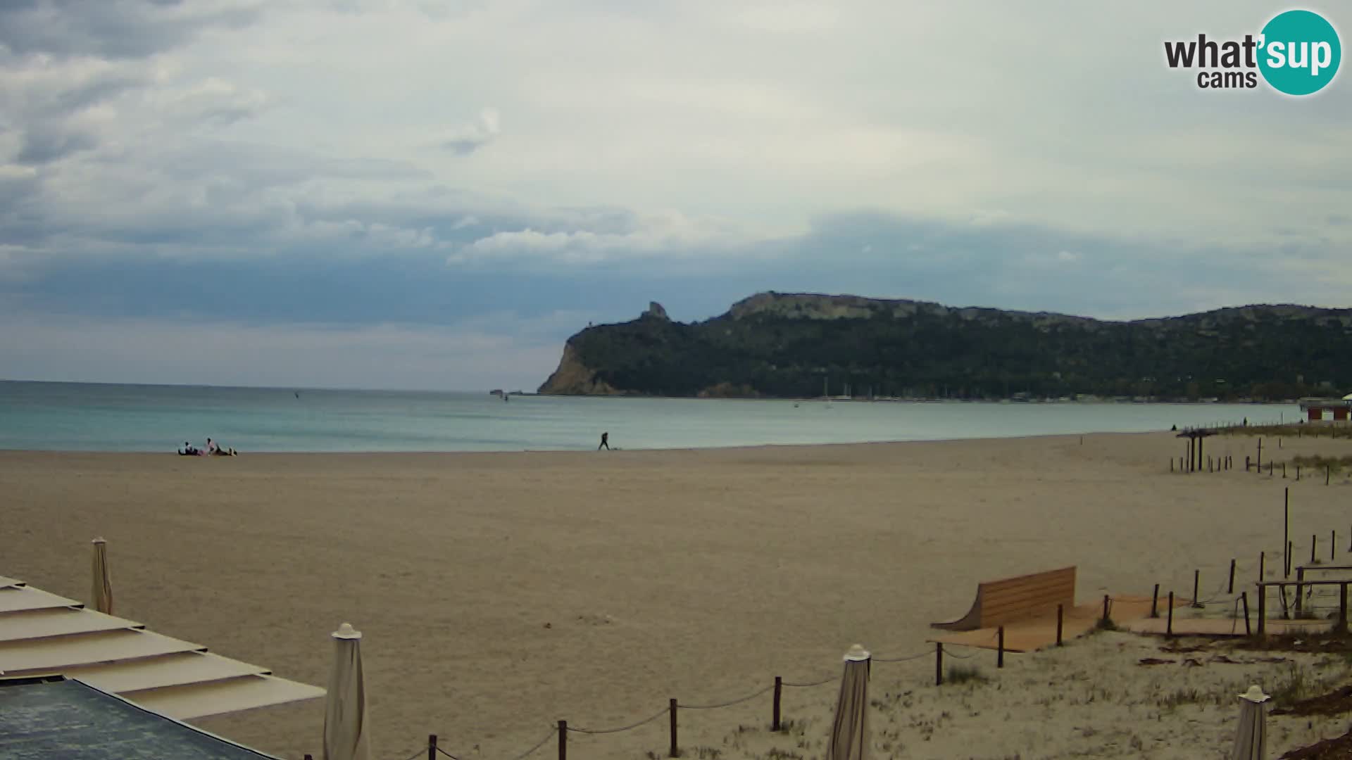 Poetto beach webcam | Cagliari | Sardinia