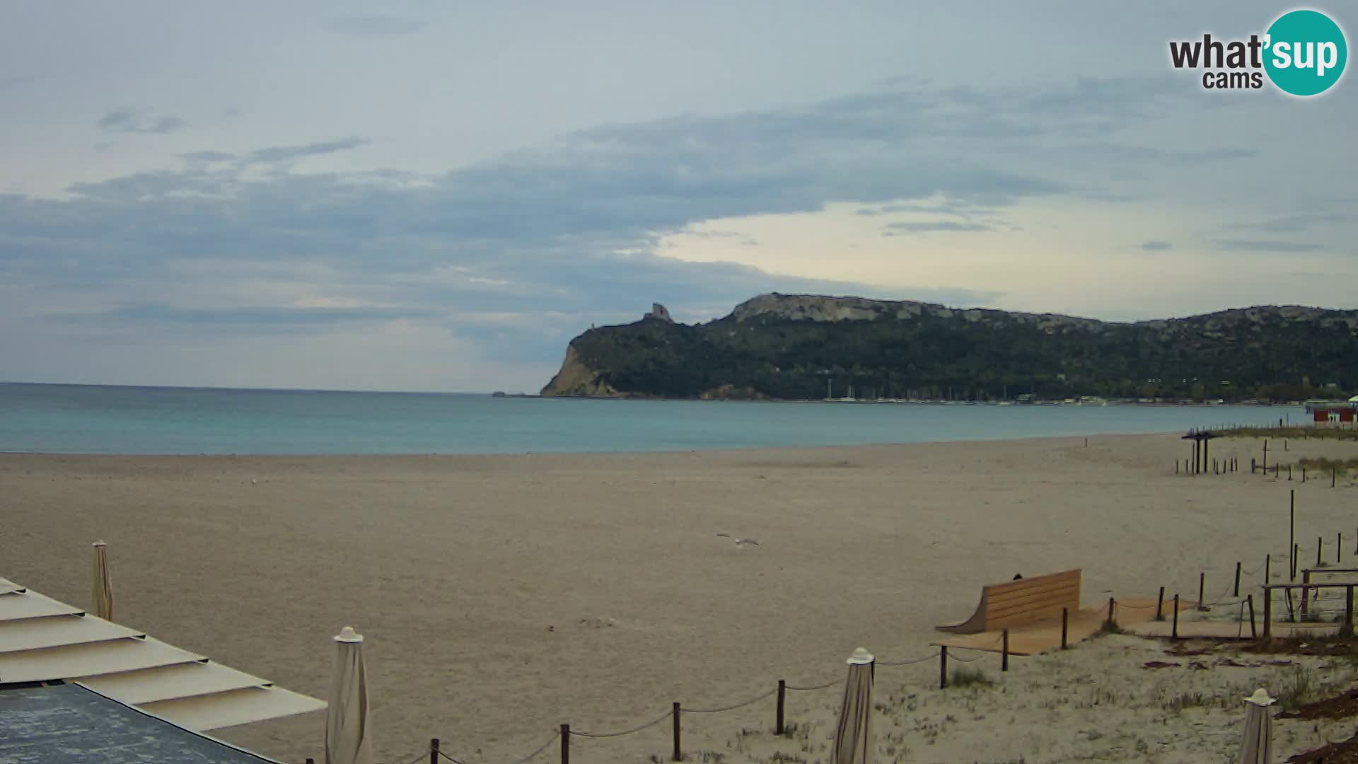 Poetto beach webcam | Cagliari | Sardinia
