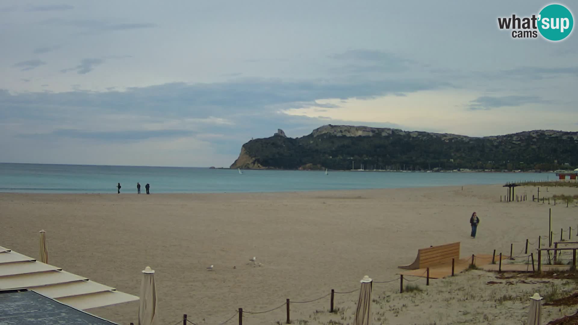 Poetto beach webcam | Cagliari | Sardinia
