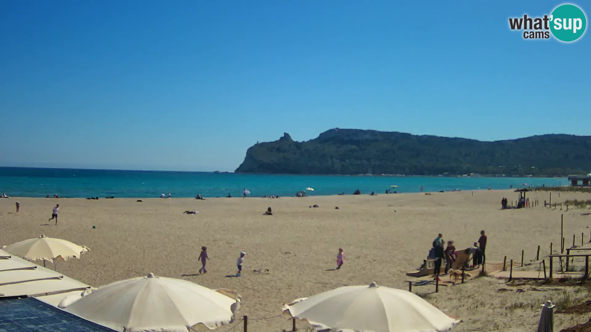 Poetto Strand Webcam | Cagliari | Sardinien