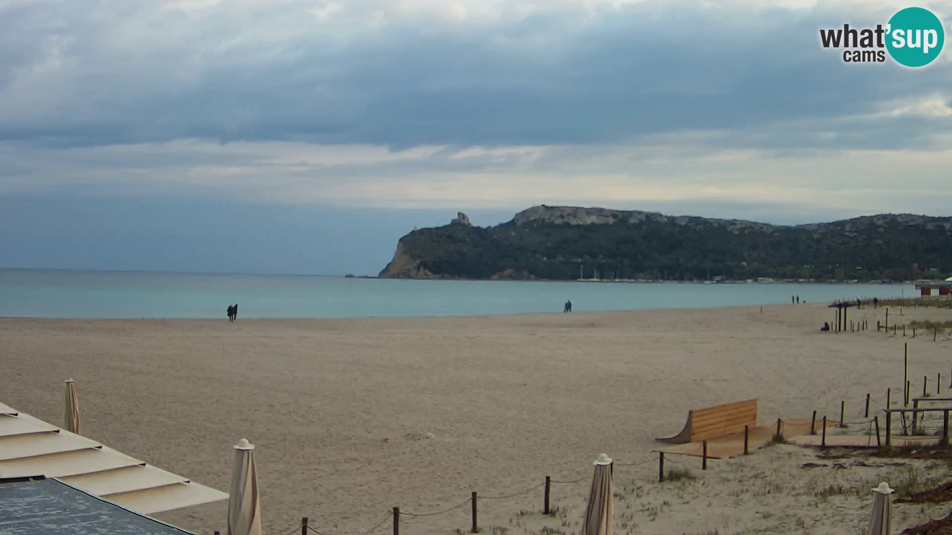 Webcam plage de Poetto | Cagliari | Sardaigne
