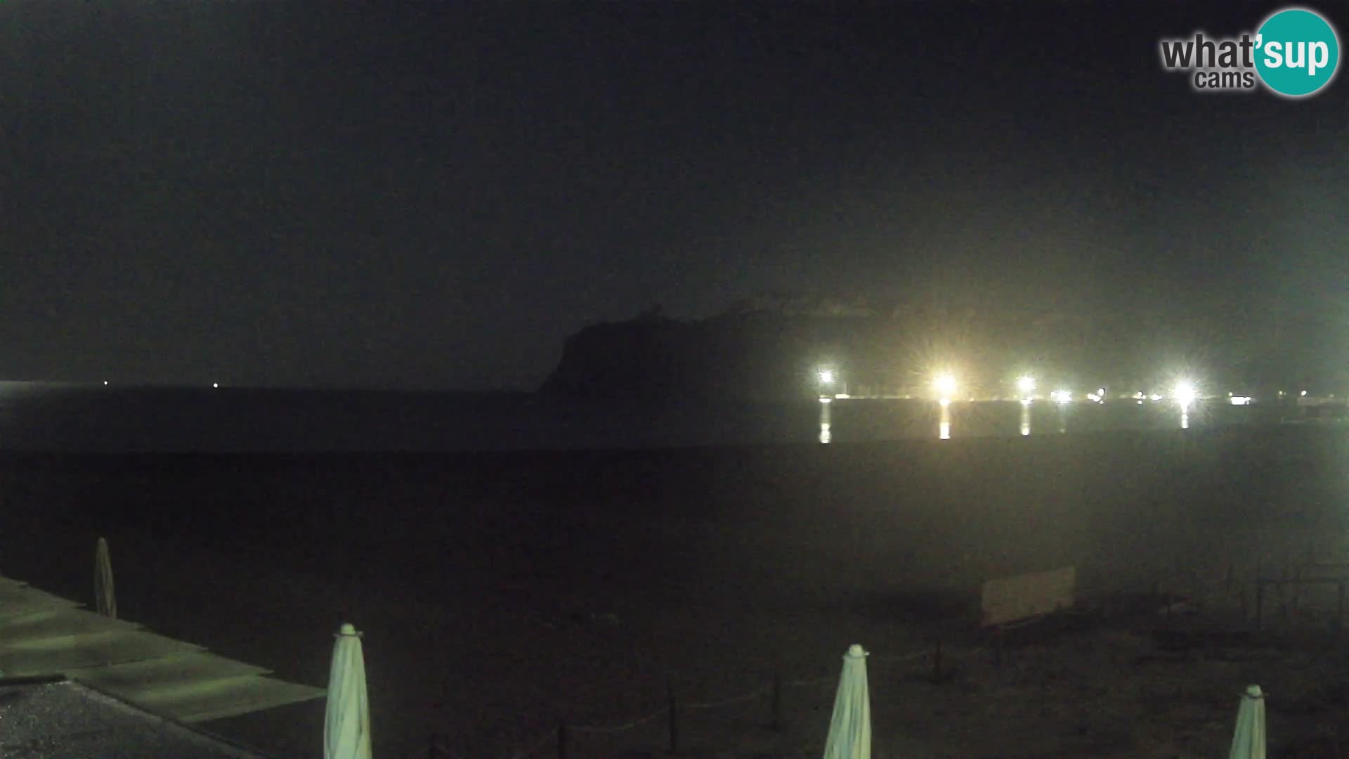 Webcam plage de Poetto | Cagliari | Sardaigne