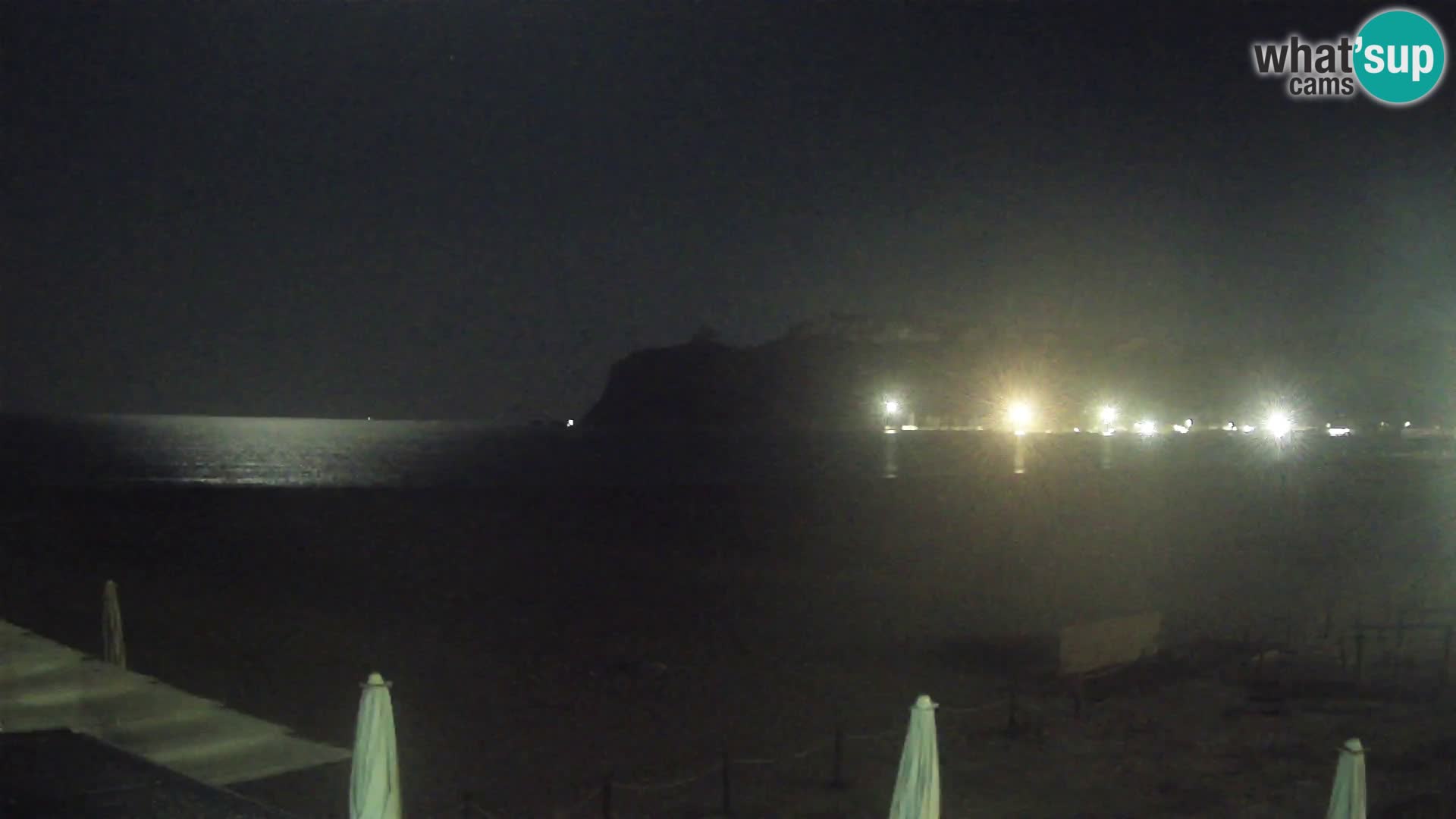 Poetto beach webcam | Cagliari | Sardinia