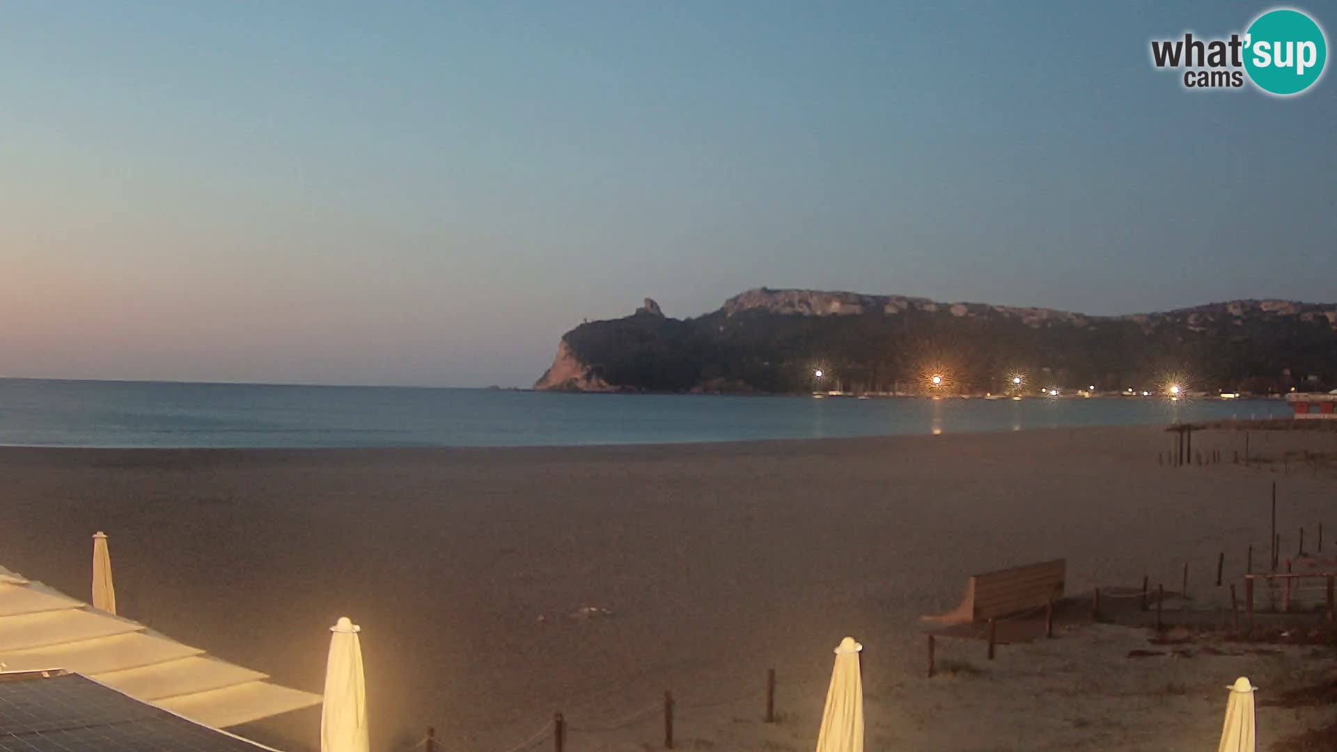 Webcam plage de Poetto | Cagliari | Sardaigne