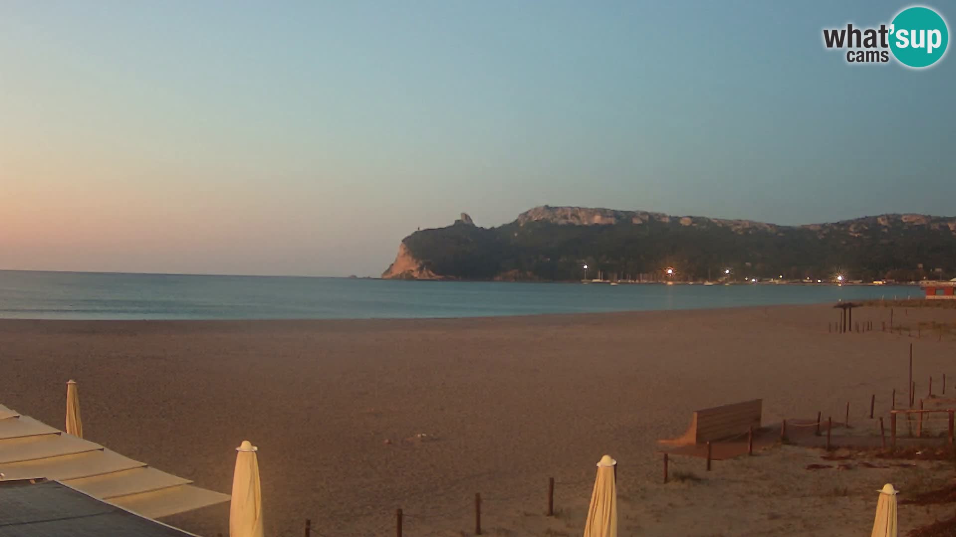 Webcam plage de Poetto | Cagliari | Sardaigne